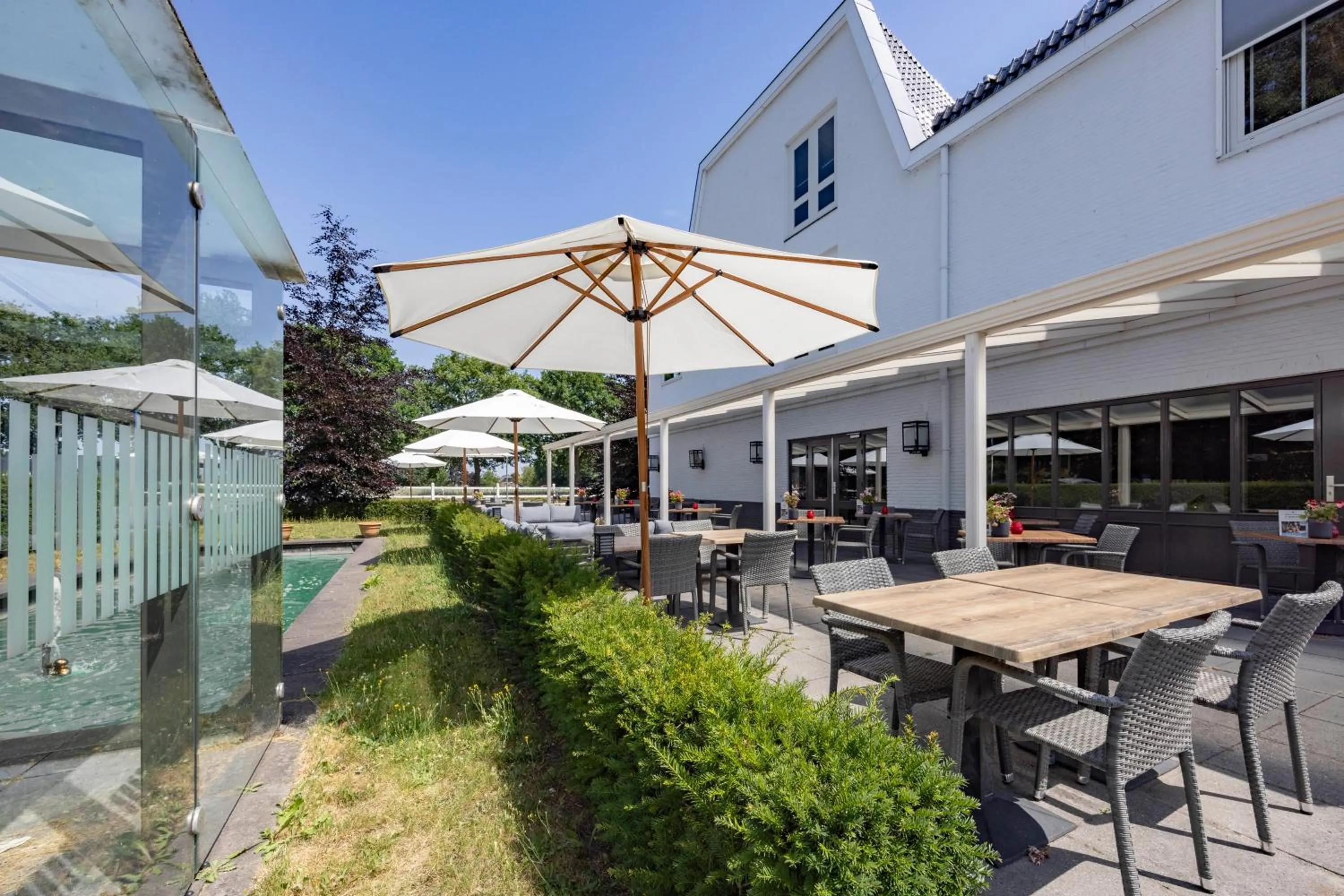 Balcony/Terrace in Fletcher Hotel-Restaurant Het Witte Huis