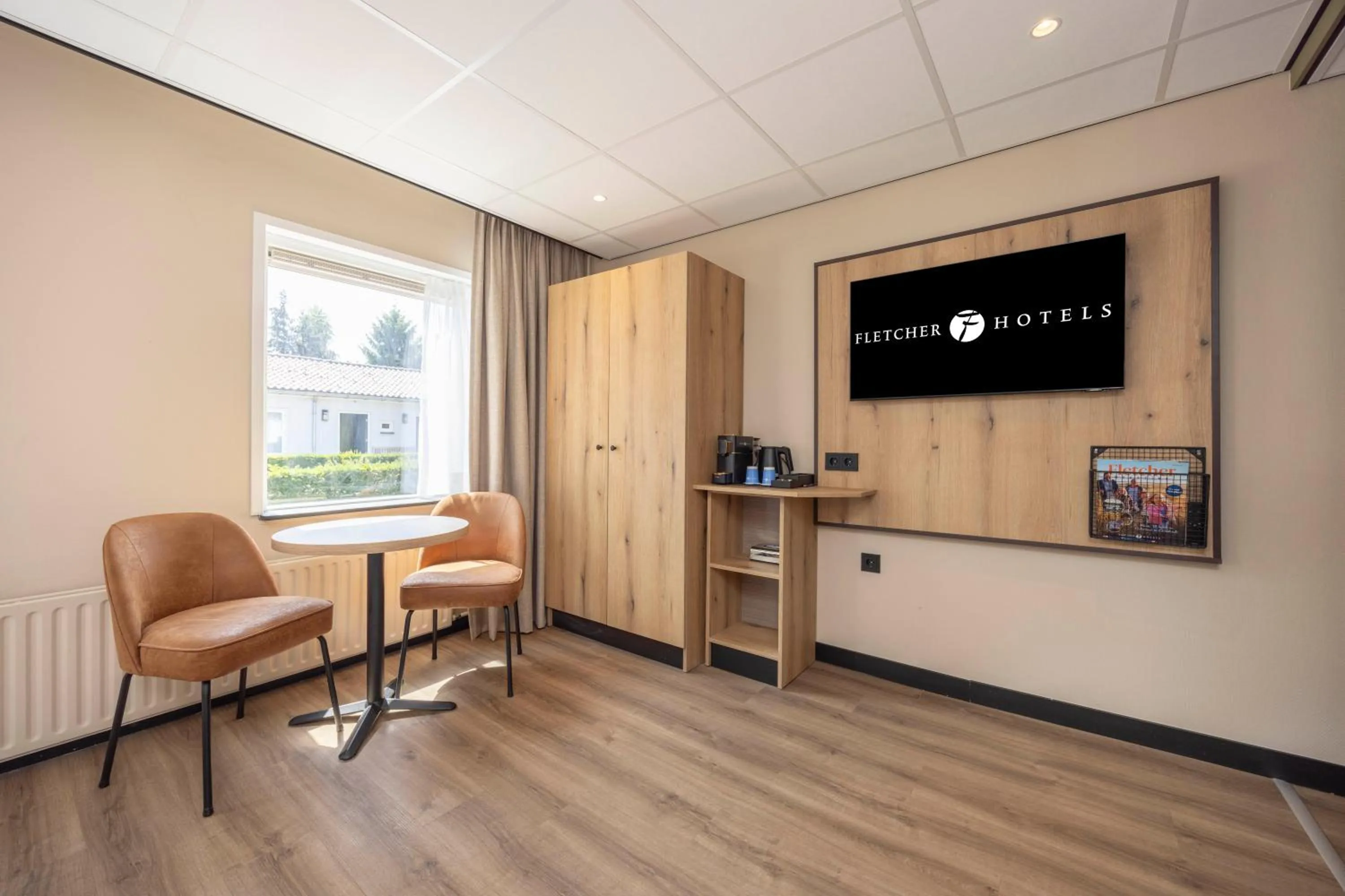 Seating area in Fletcher Hotel-Restaurant Het Witte Huis