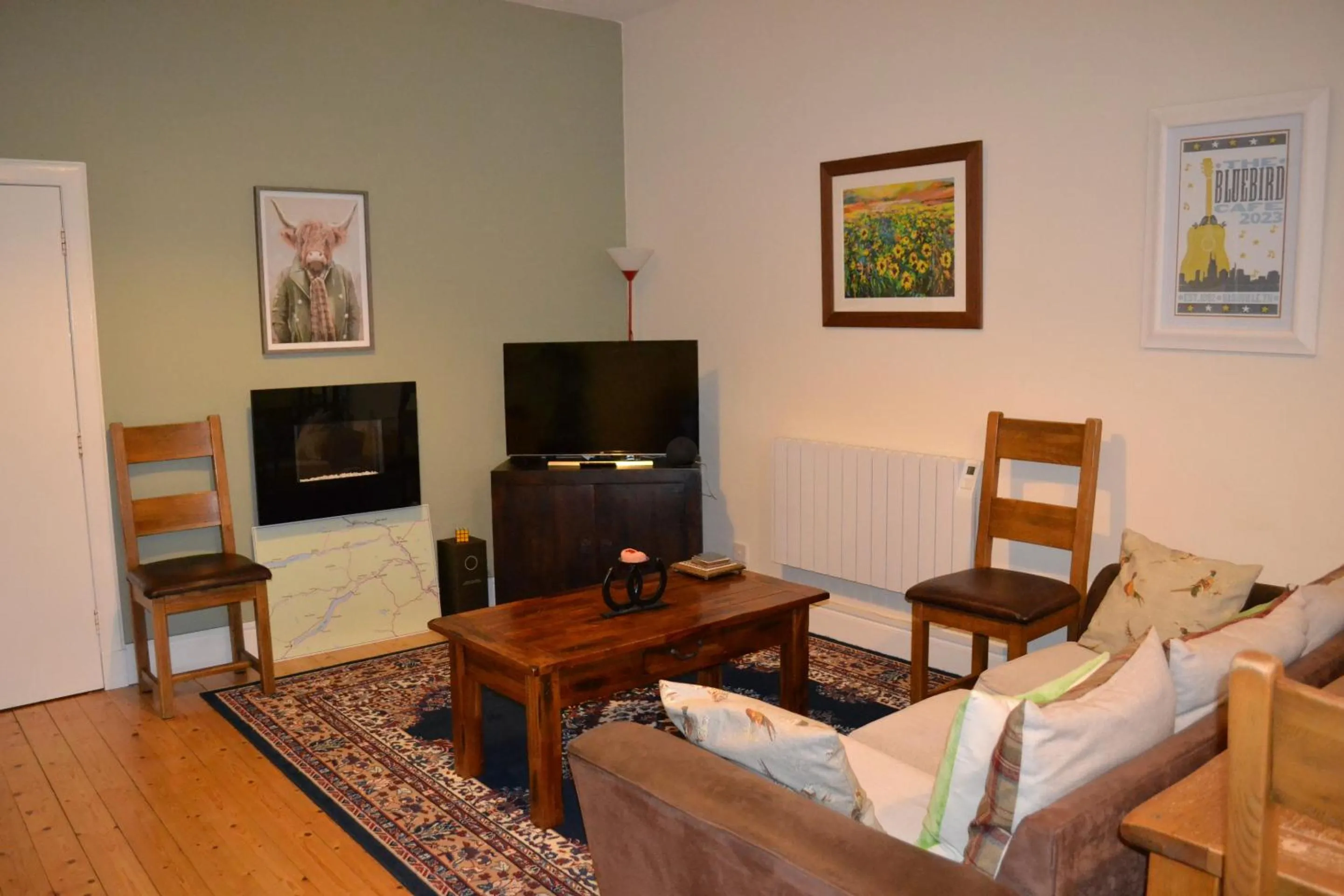 Living room in Cuil-An-Daraich Guest House