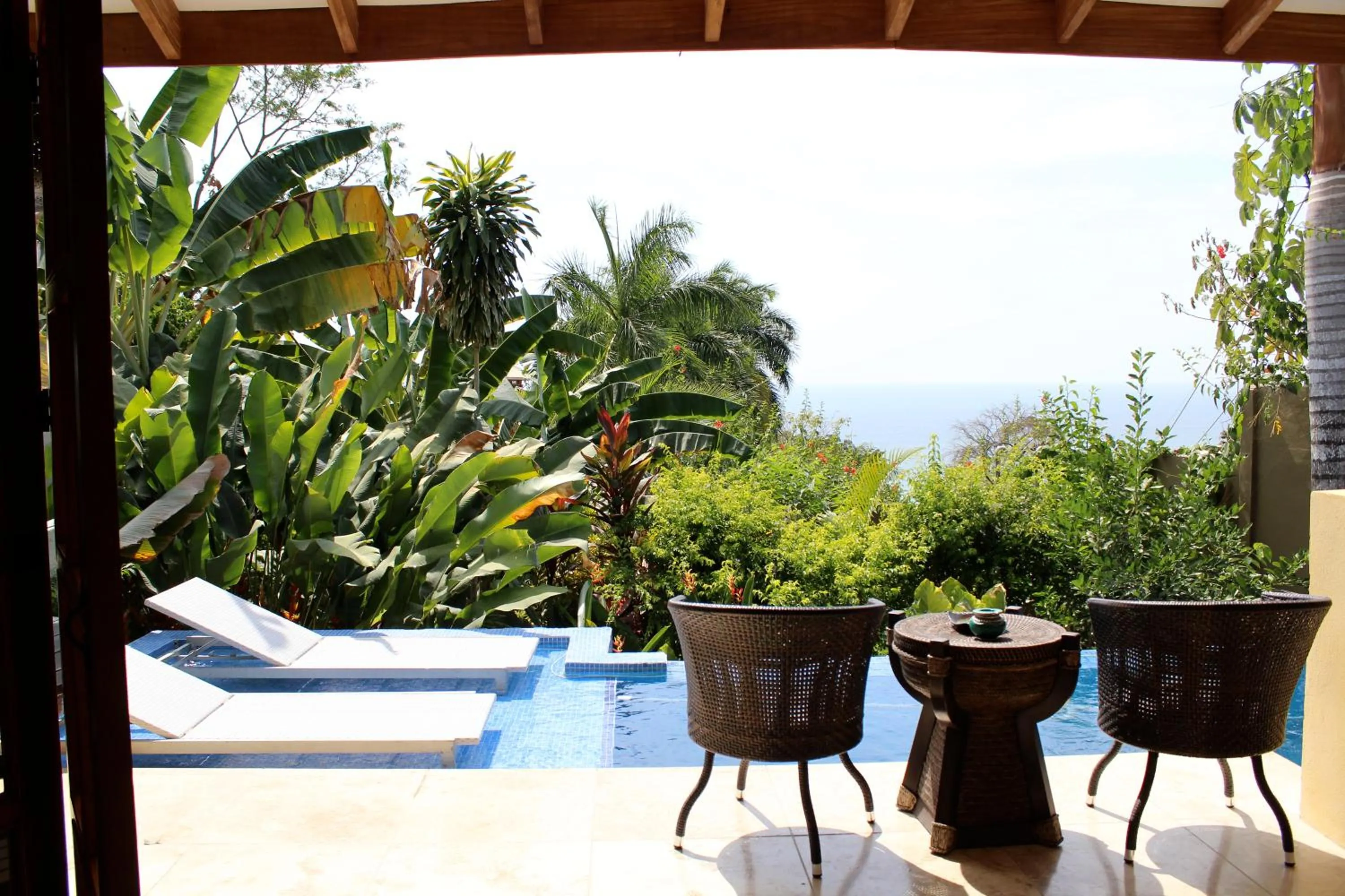 Sea view in Casa Chameleon Hotel Mal Pais - Adults Only