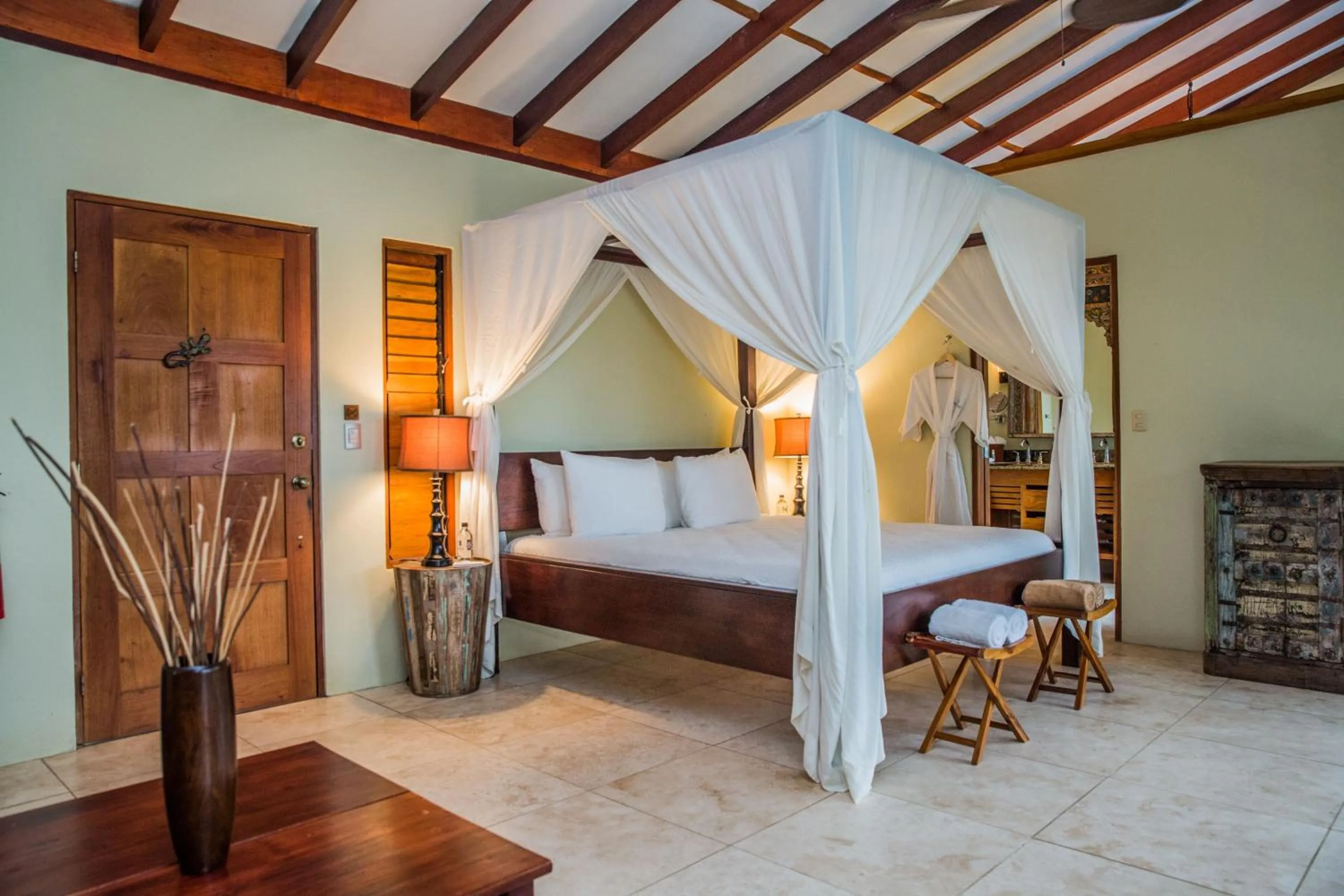 Bedroom in Casa Chameleon Hotel Mal Pais - Adults Only