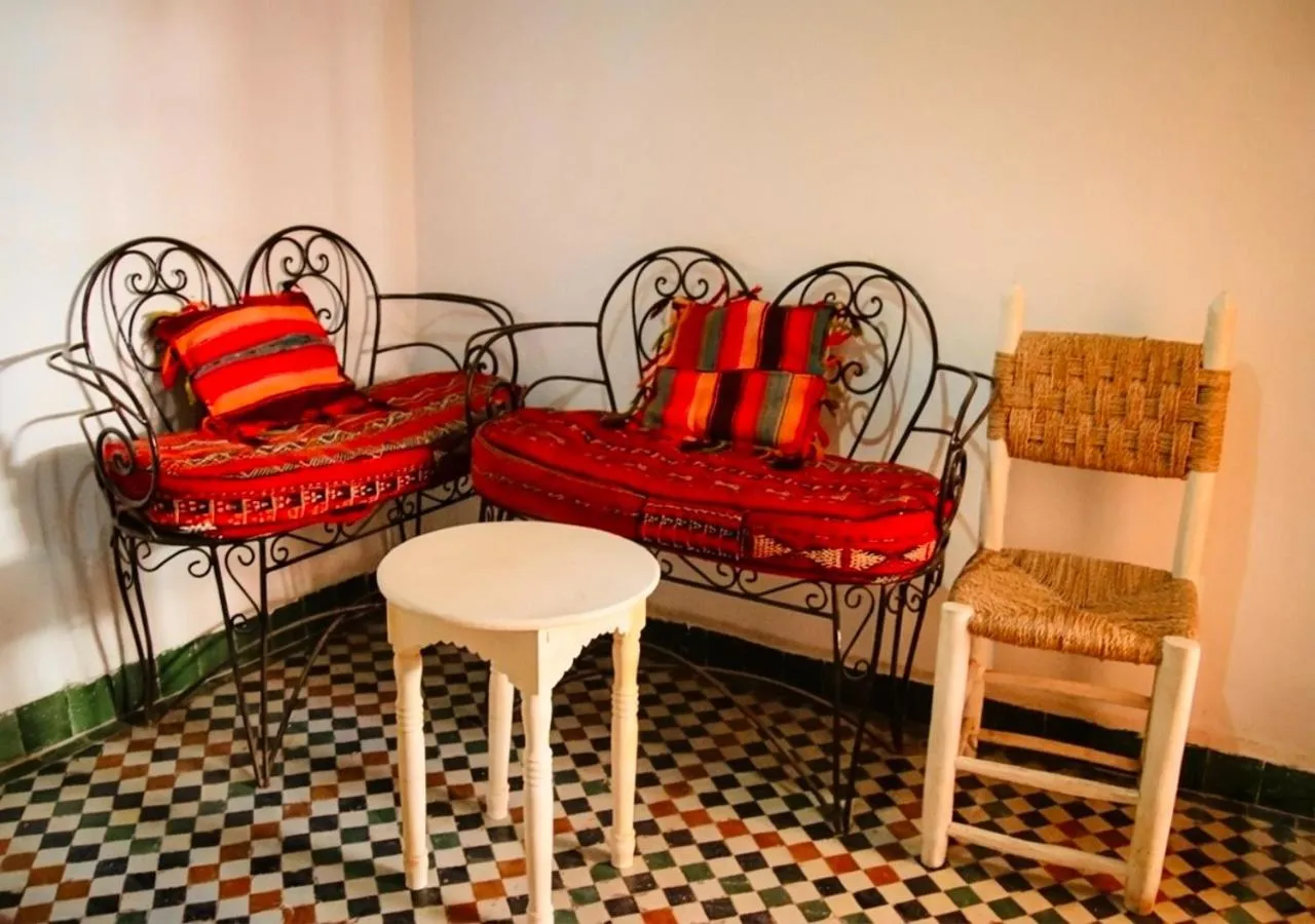 Balcony/Terrace in Riad Dar Iman