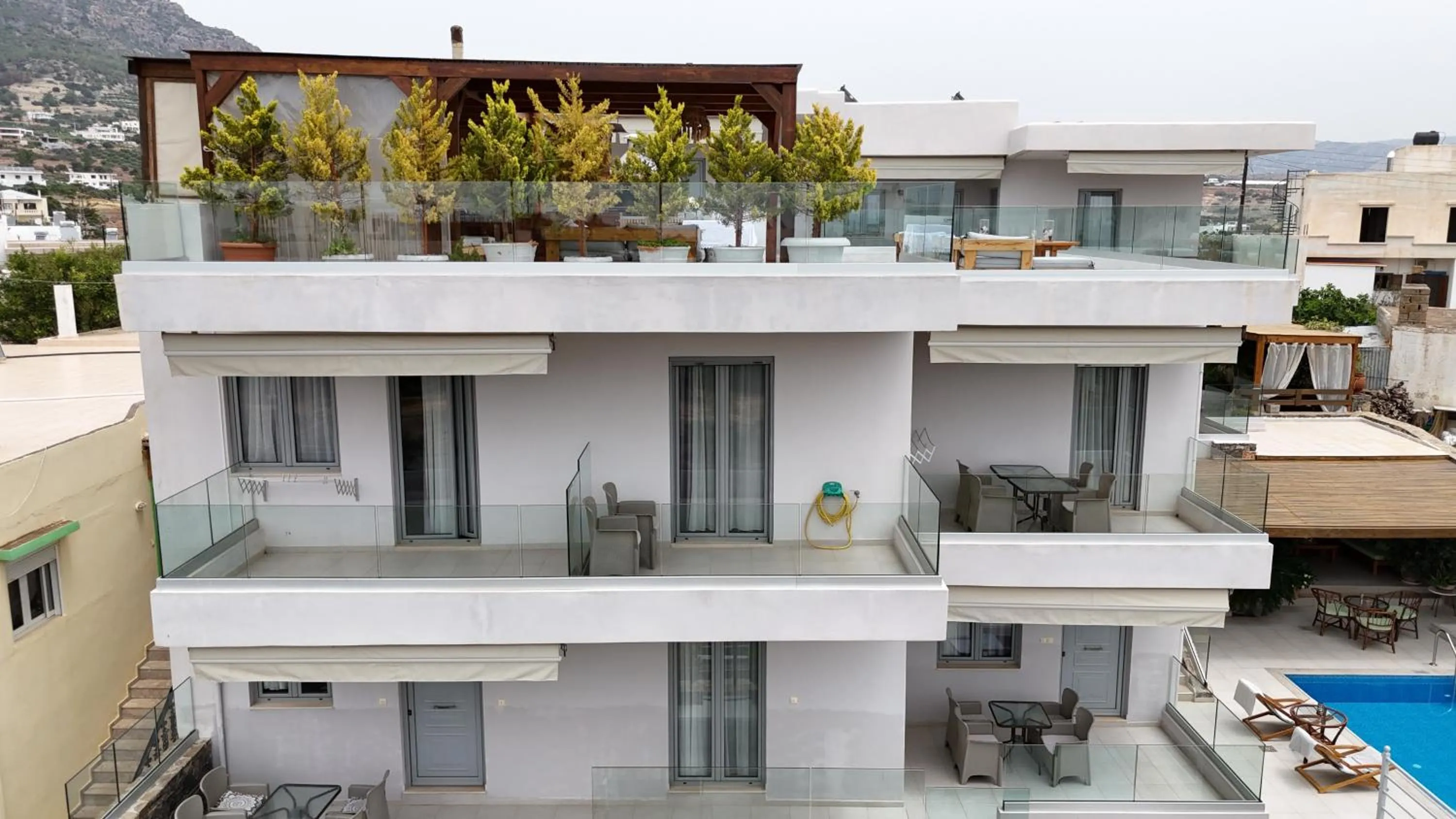 Balcony/Terrace in Asterisuites