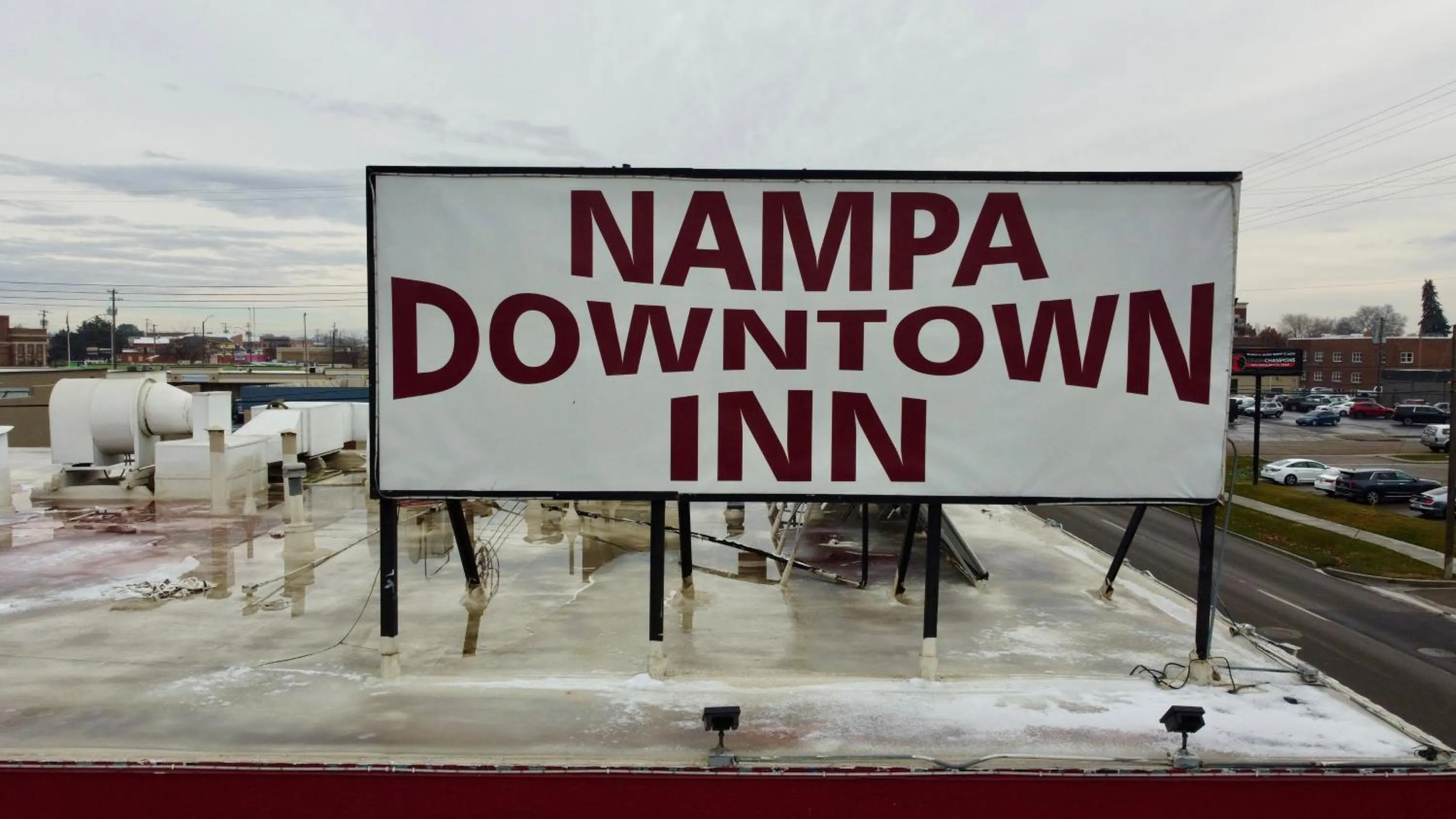 Property logo or sign in Nampa Downtown Inn