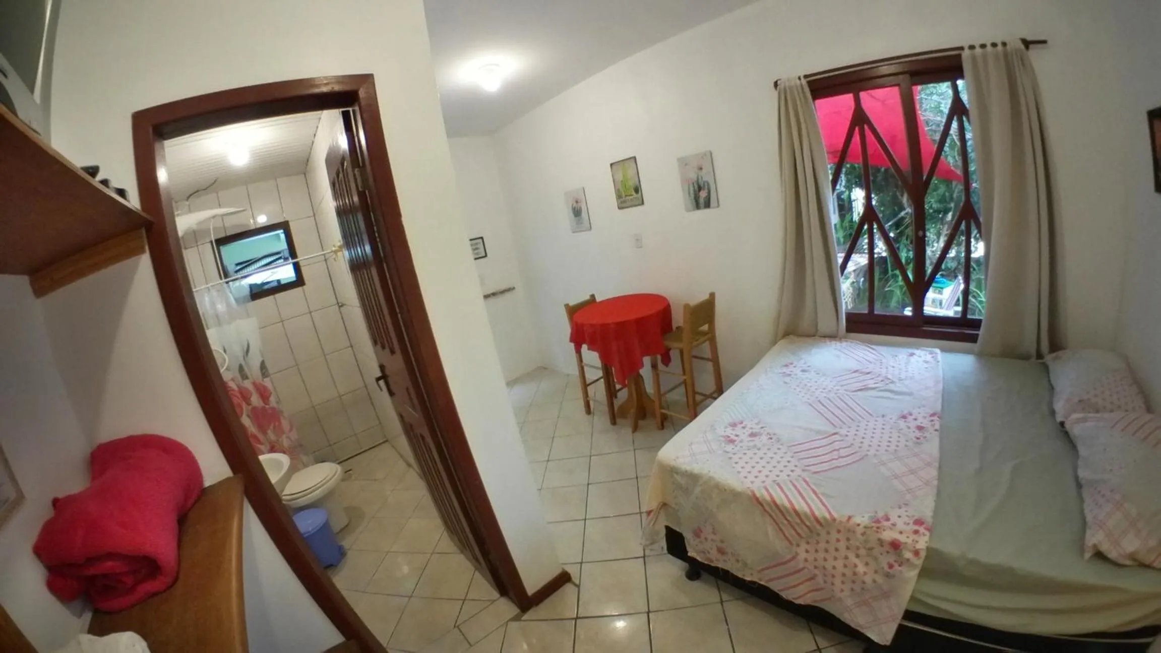 Bed in Pousada Bem te vi