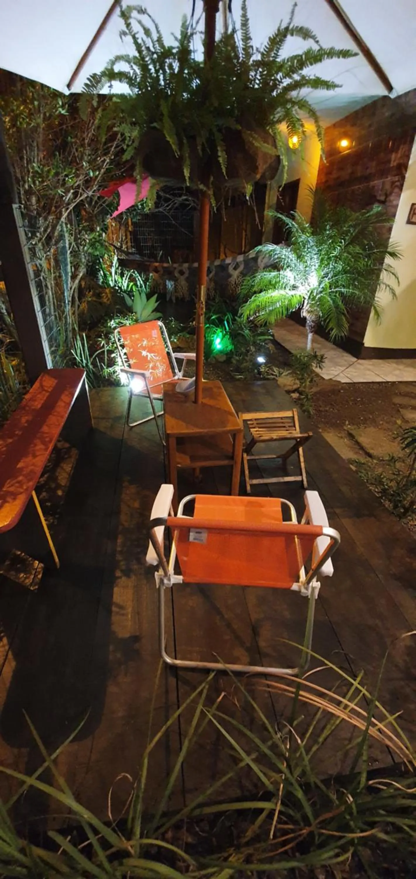 Patio in Pousada Bem te vi