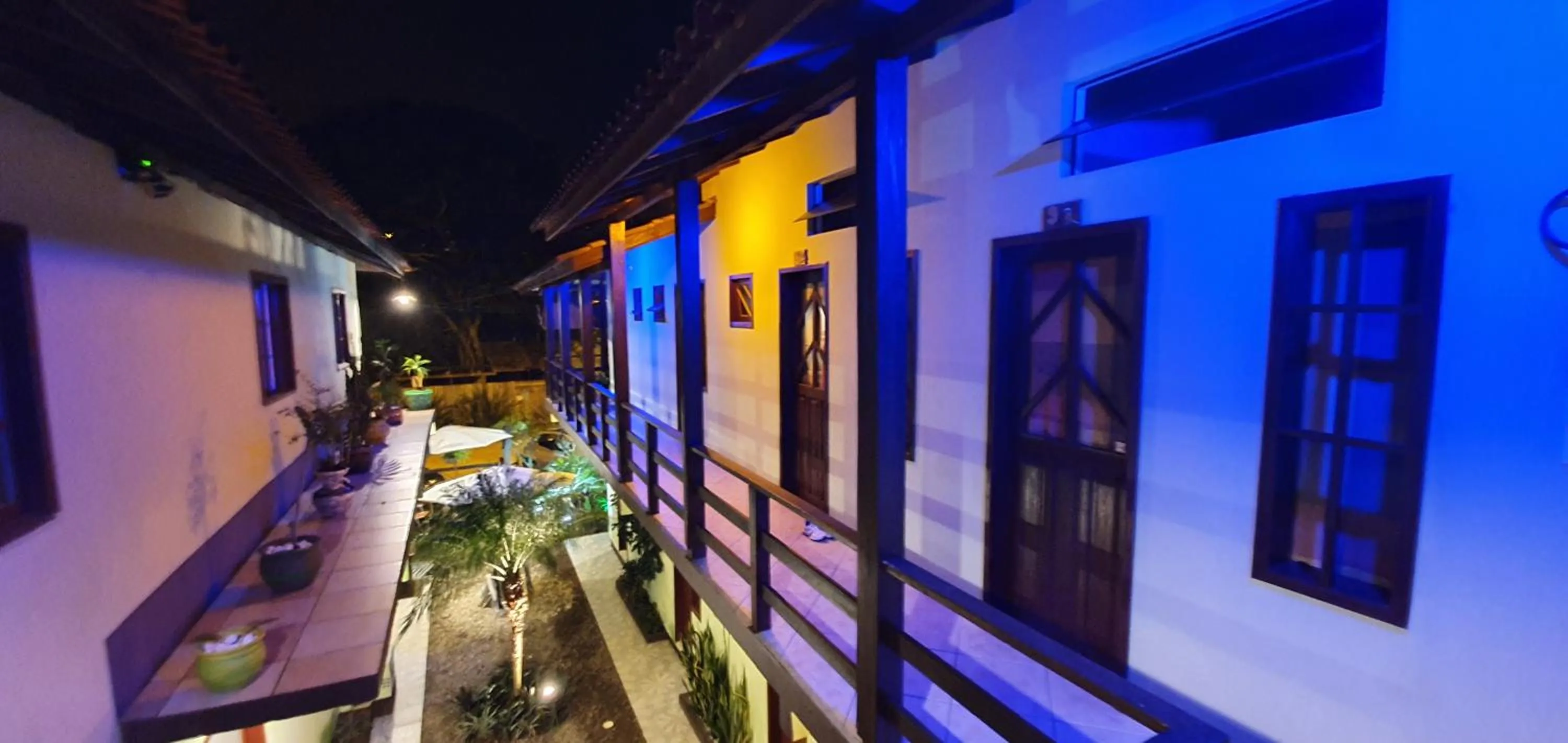Balcony/Terrace in Pousada Bem te vi