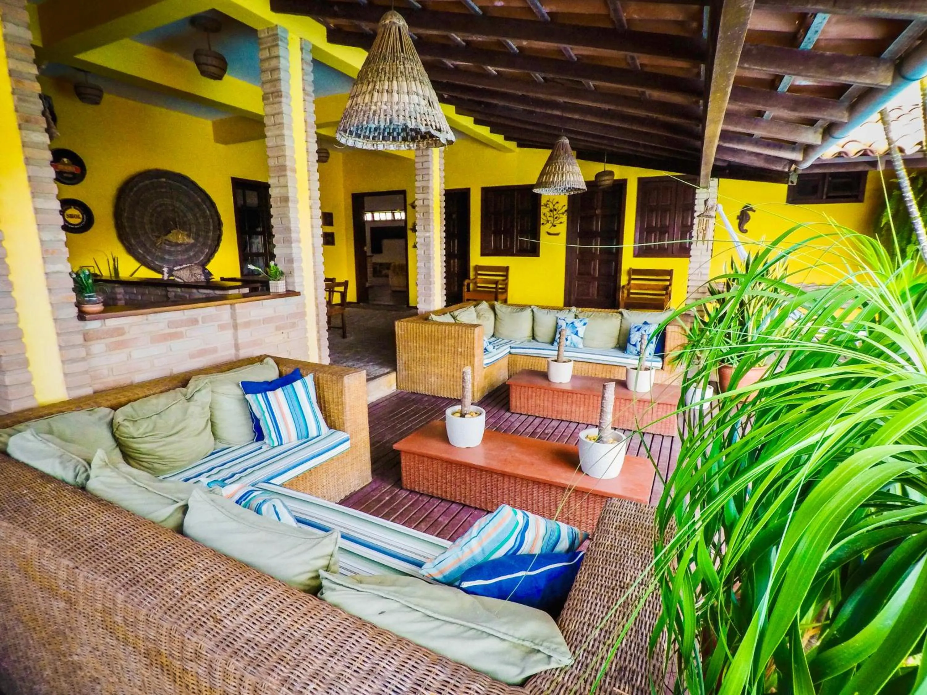 Area and facilities in Pousada Canto do Rio