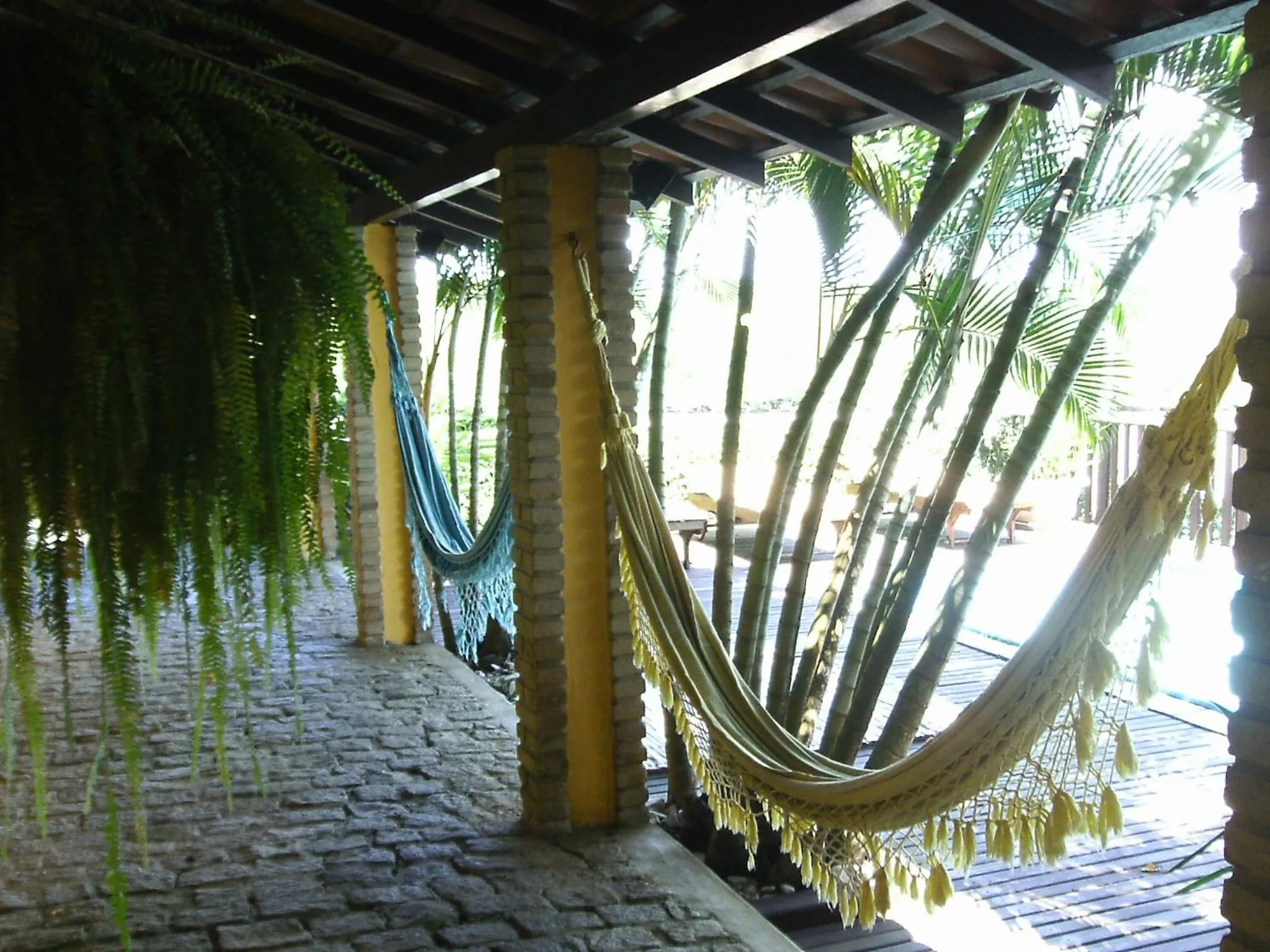 Decorative detail in Pousada Canto do Rio