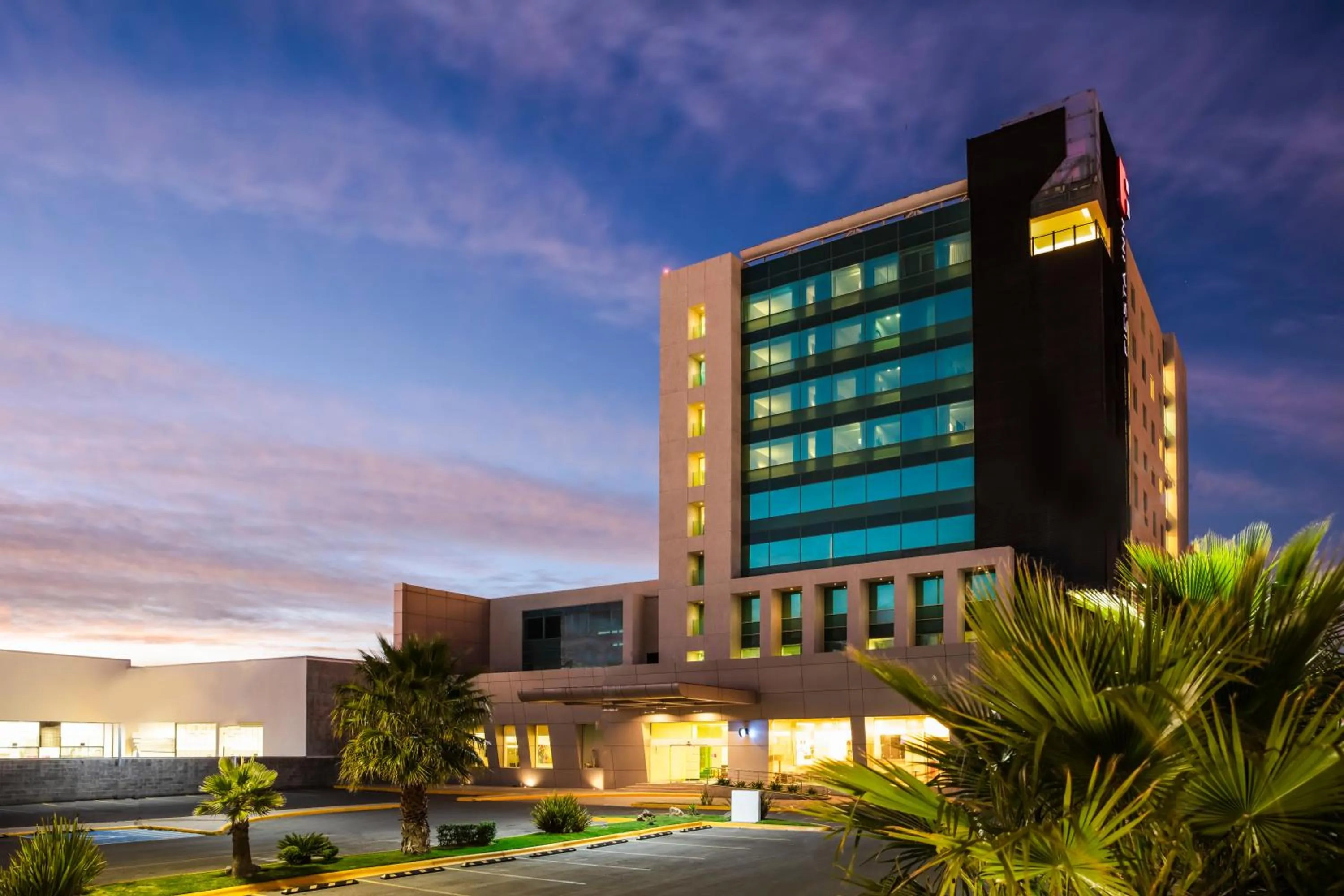 Property building in Fiesta Inn Zacatecas