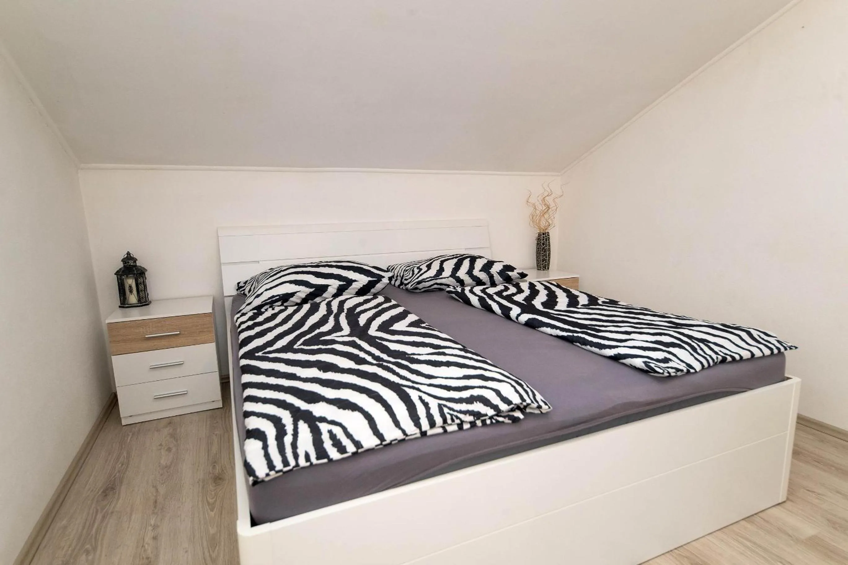 Bed in Apartmani Jordanka