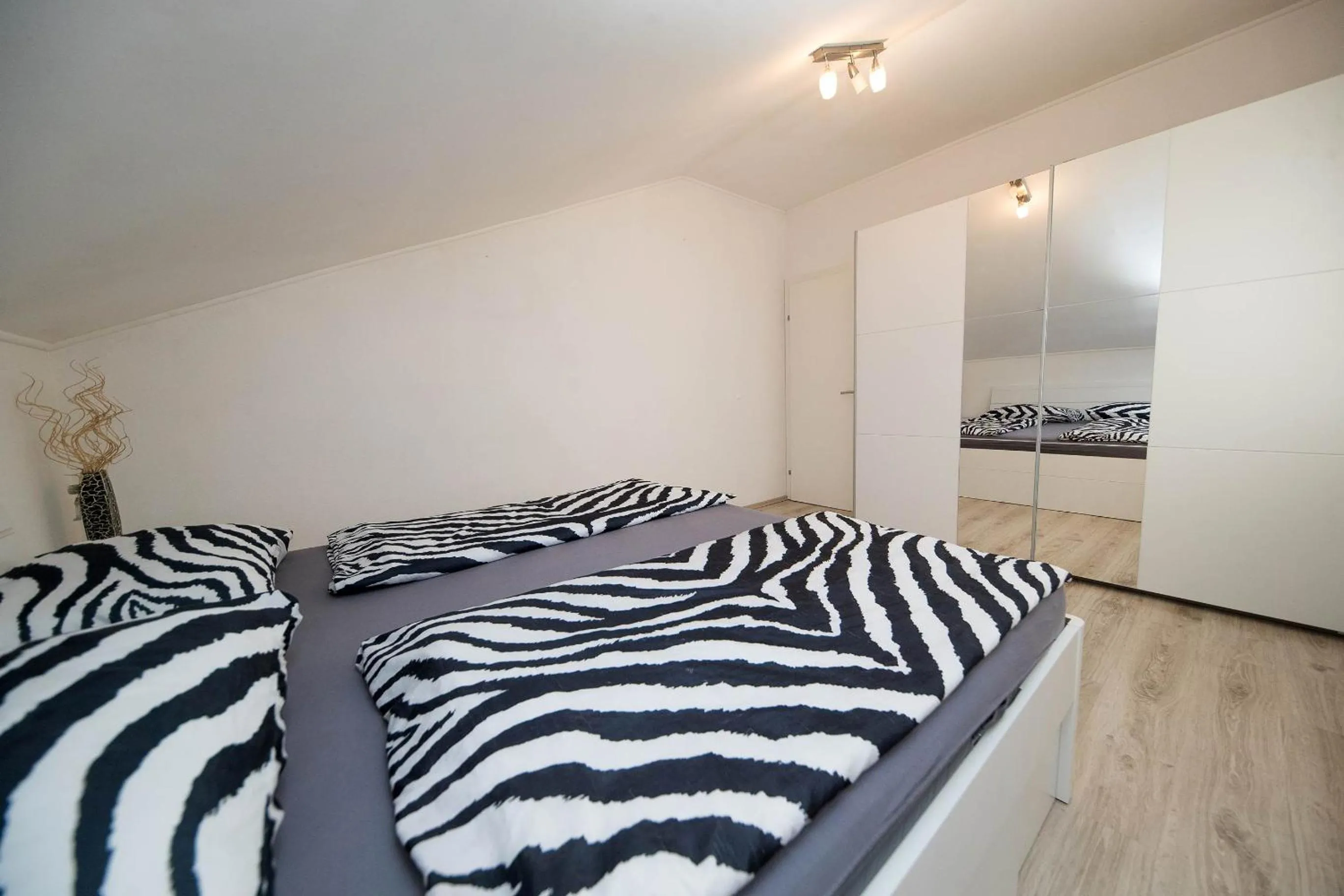 Bed in Apartmani Jordanka