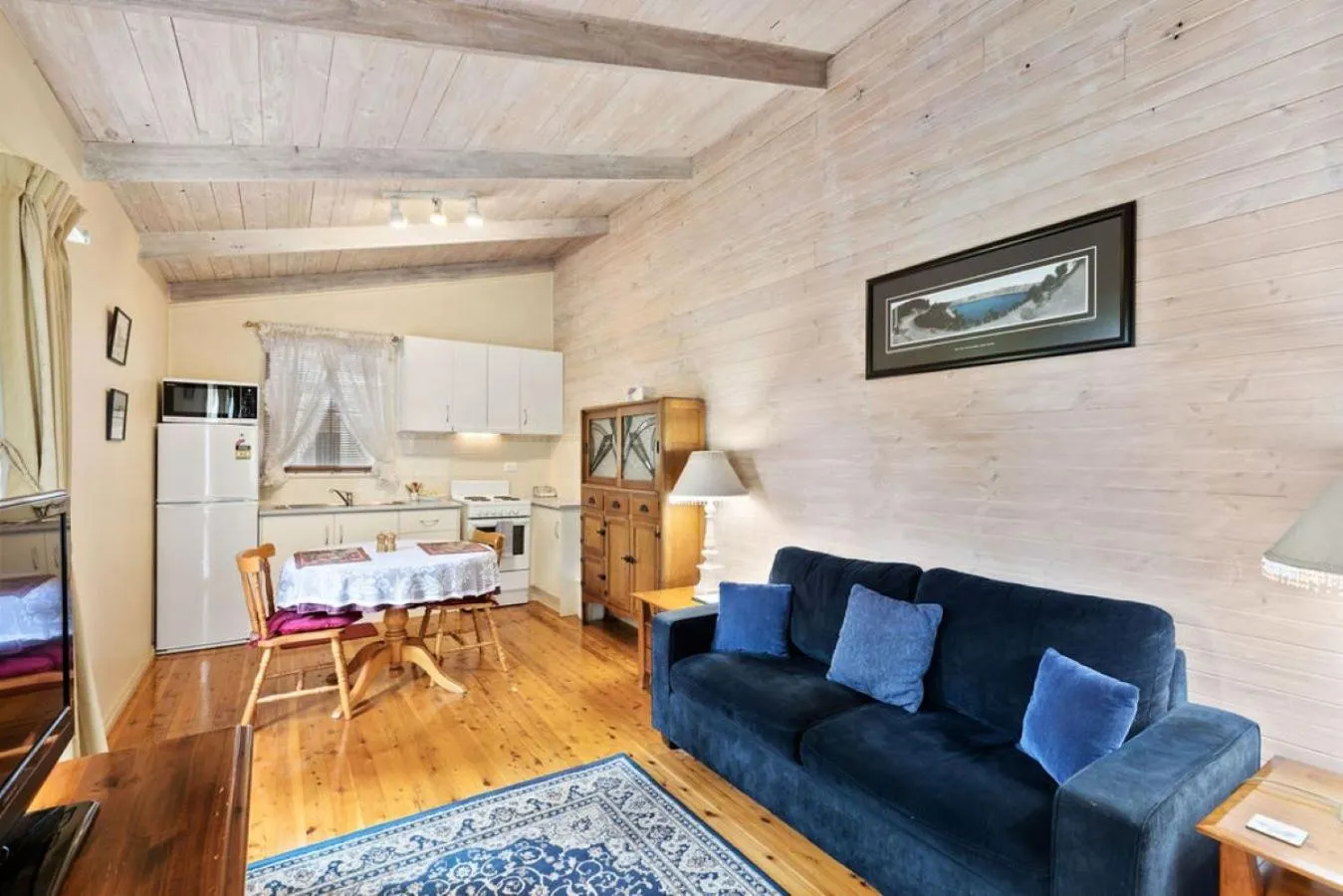 kitchen in Clarendon Chalets