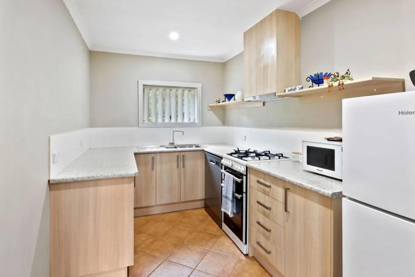 kitchen in Clarendon Chalets