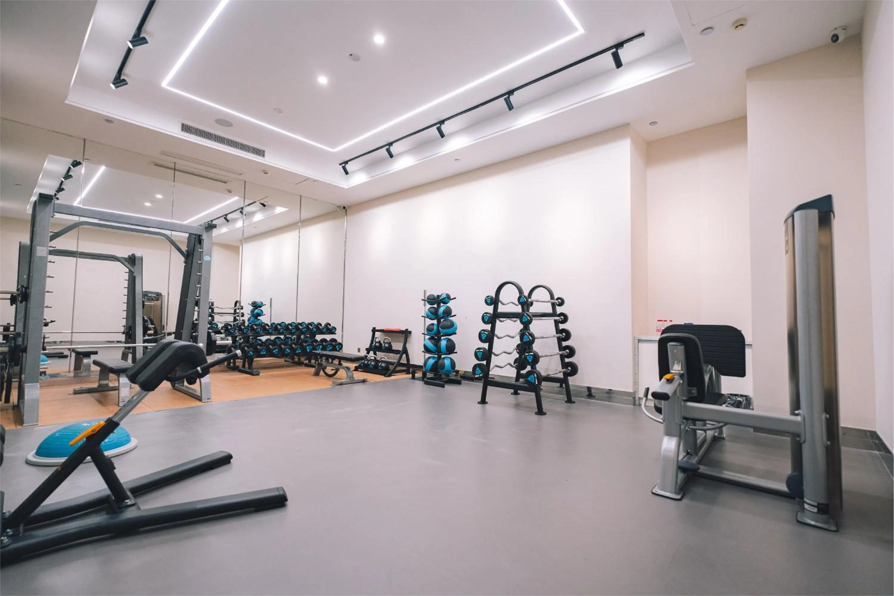 Fitness centre/facilities in Pan Pacific Ningbo