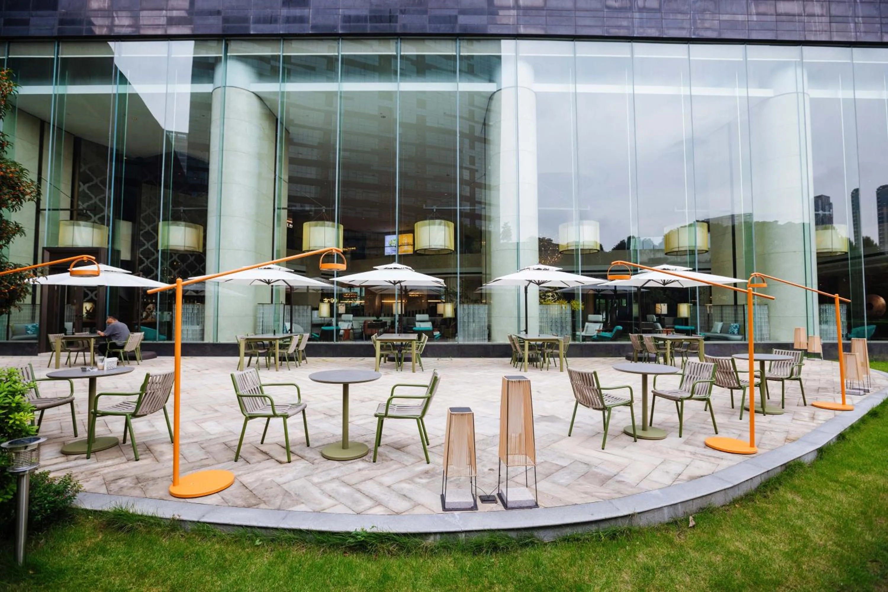 Lobby or reception in Pan Pacific Ningbo