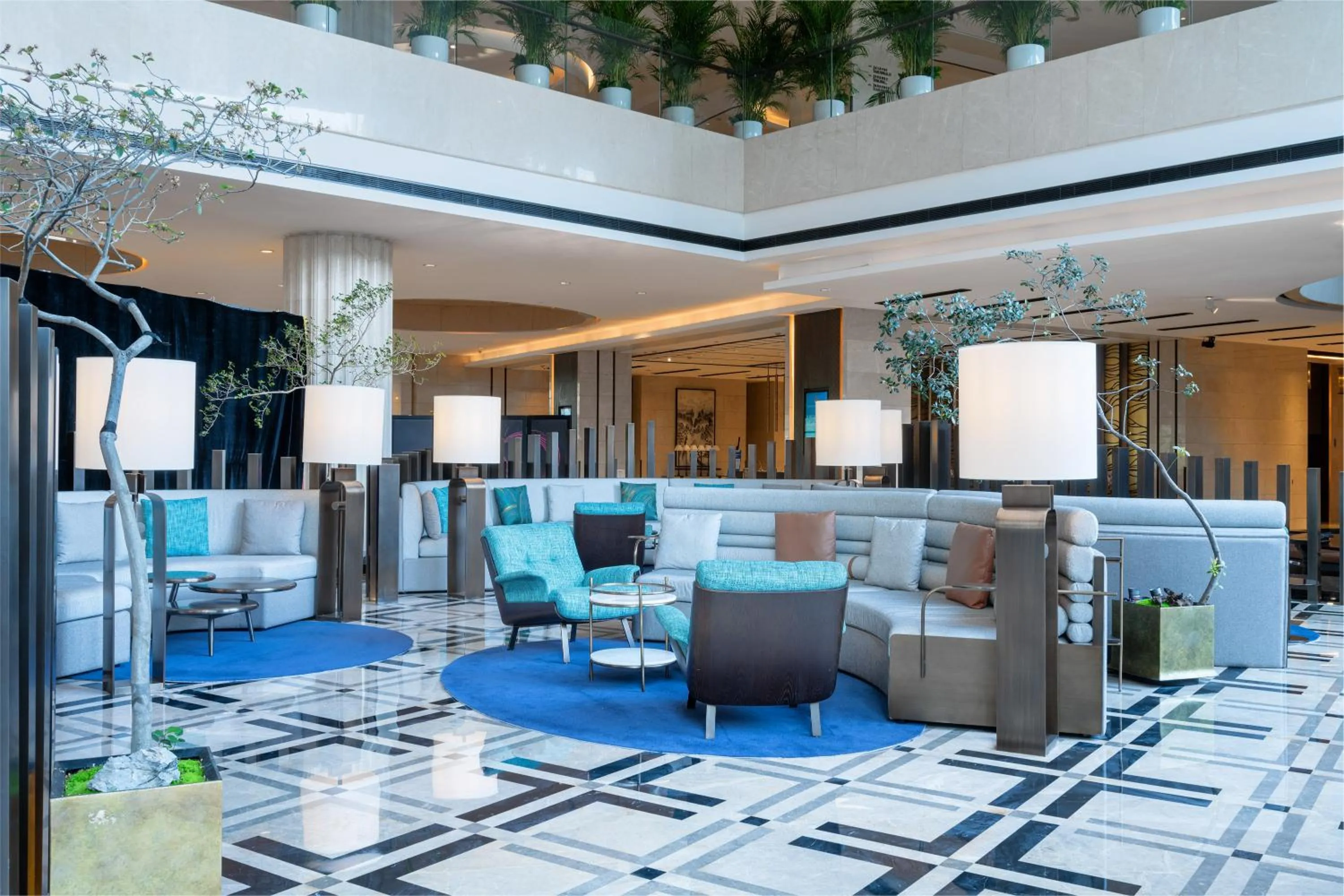 Lobby or reception in Pan Pacific Ningbo
