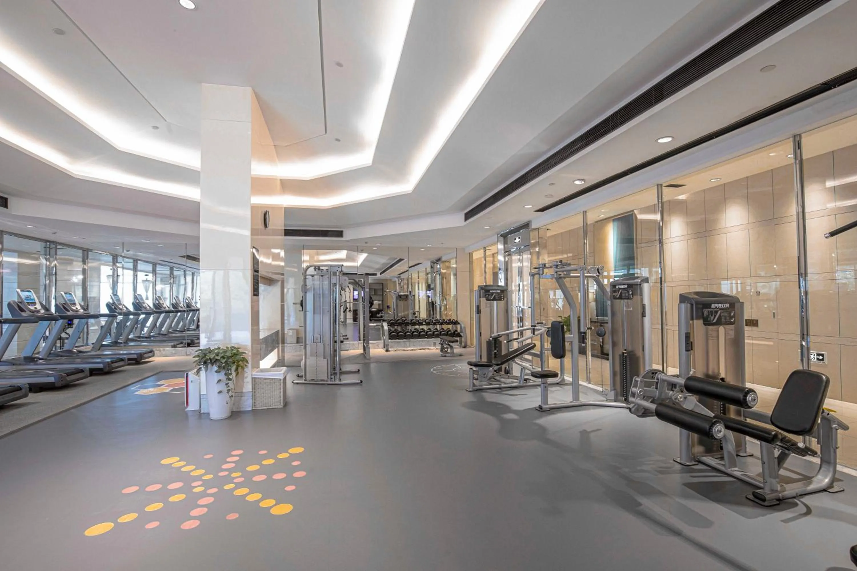 Fitness centre/facilities in Pan Pacific Ningbo