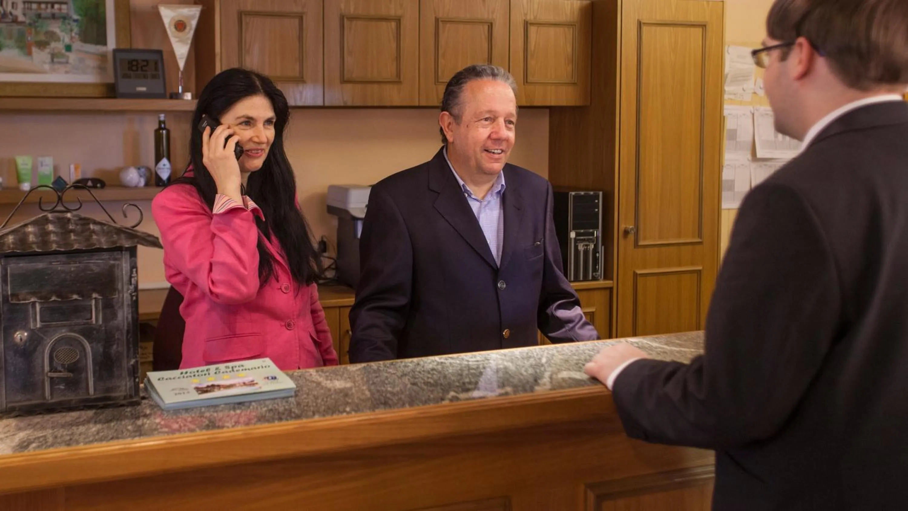 Lobby or reception in Hotel & Spa Cacciatori