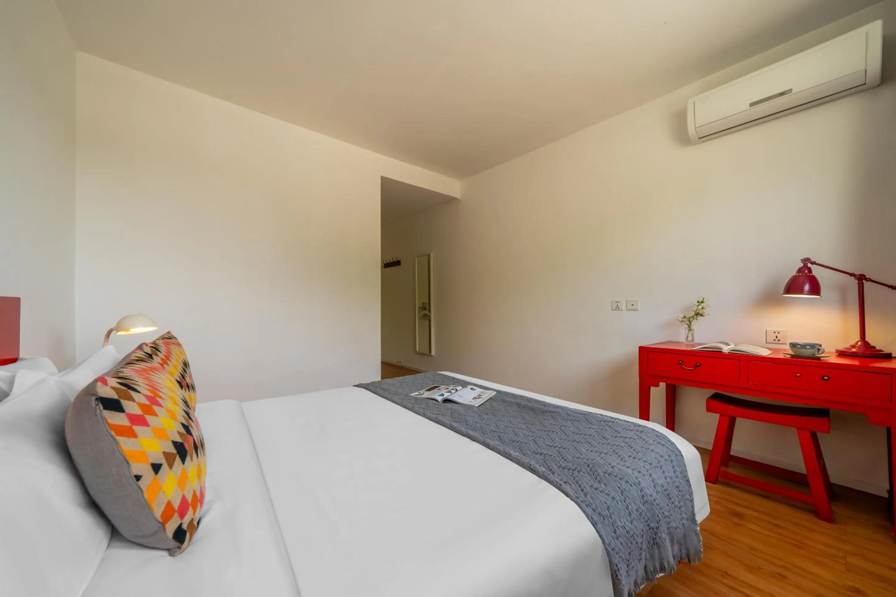 Bed in Peking Youth Hostel