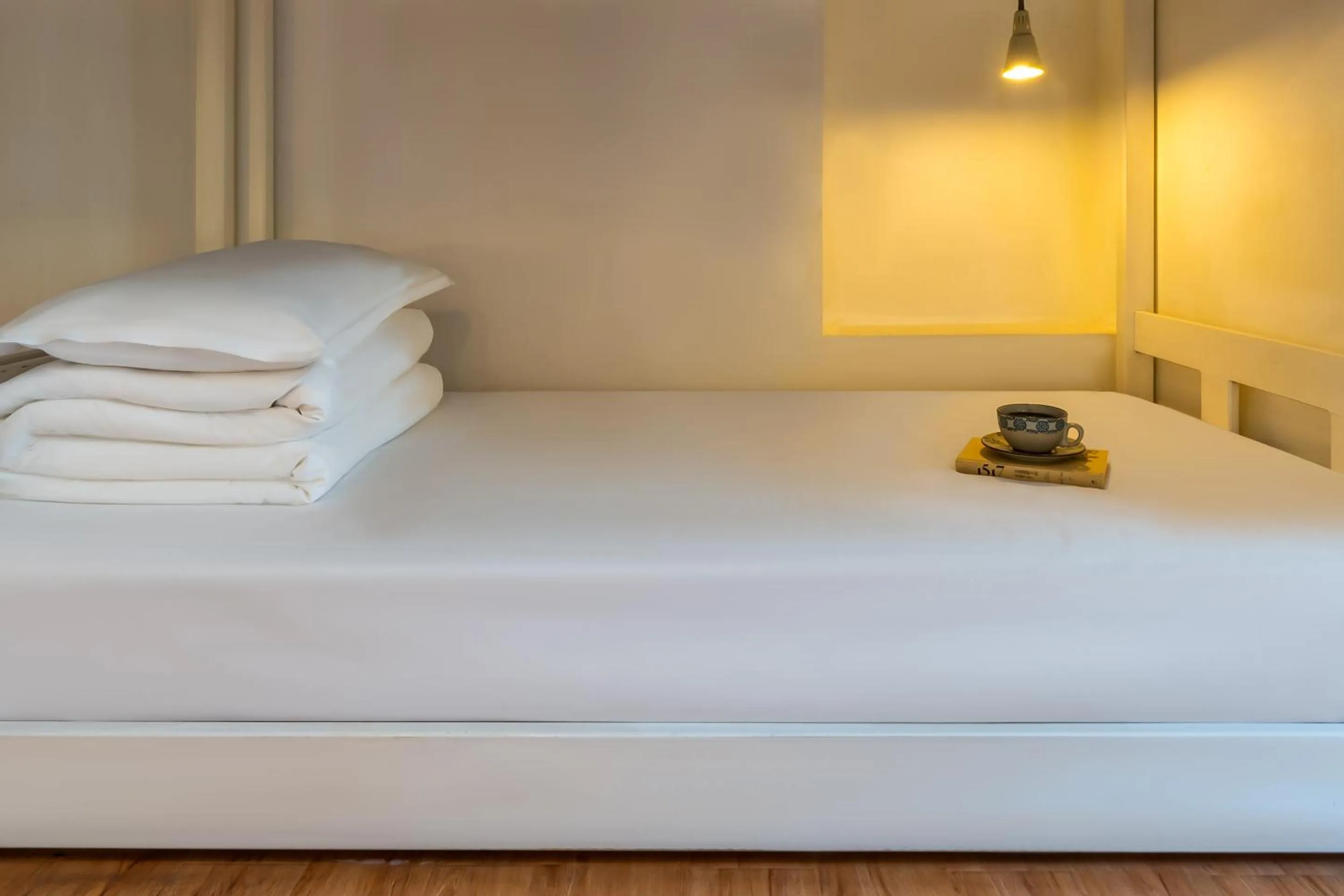 Bed in Peking Youth Hostel