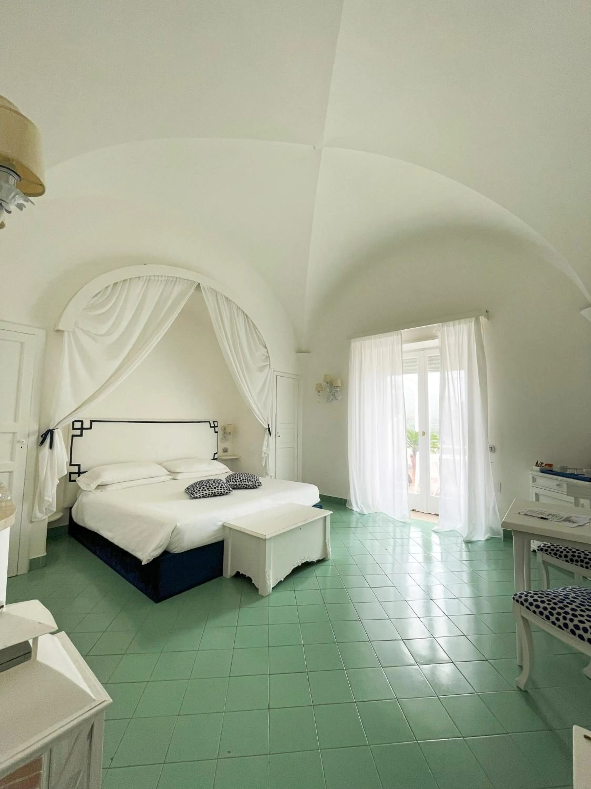 Bed in Villa Calypso