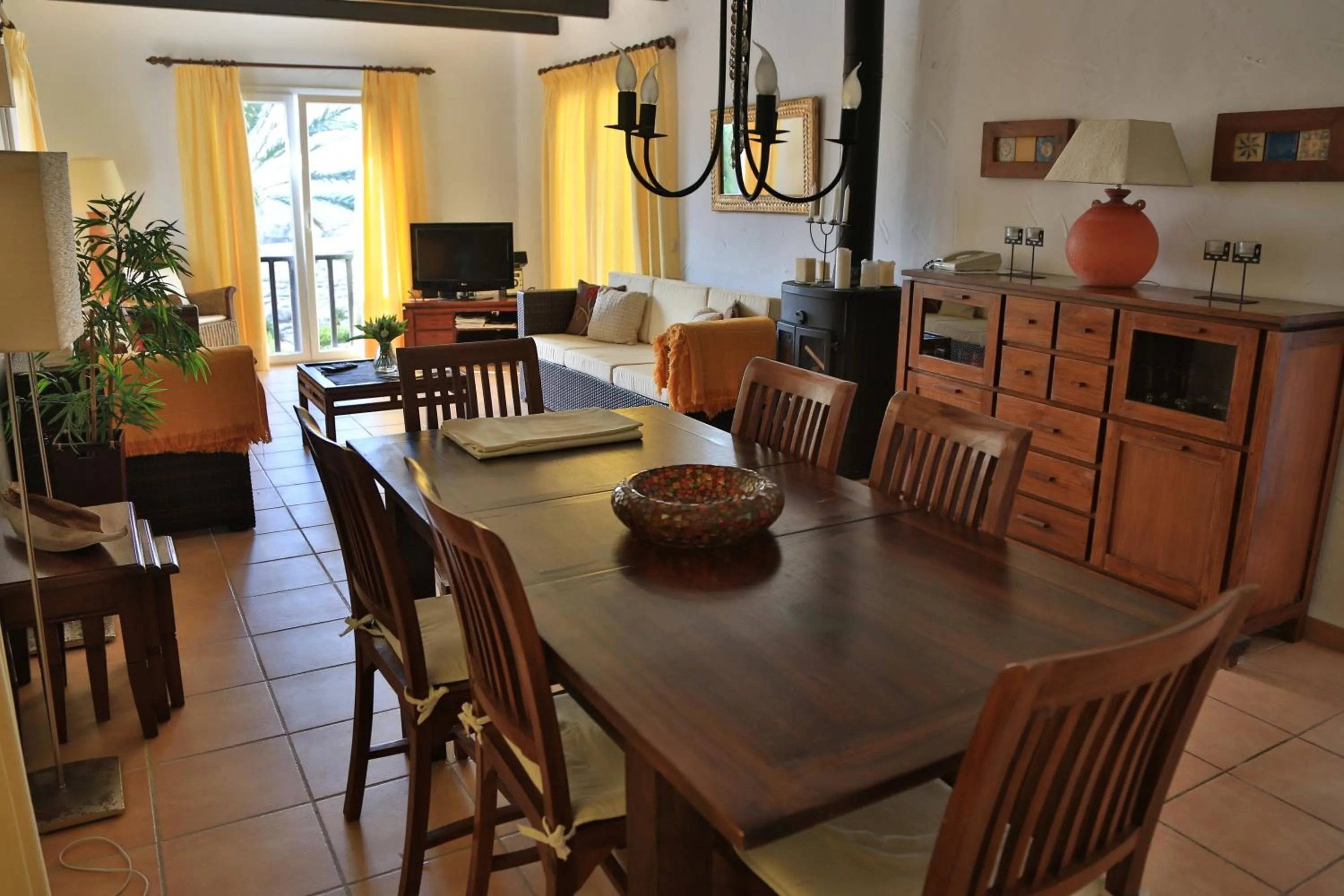 Living room in Apartamentos Parque Mar