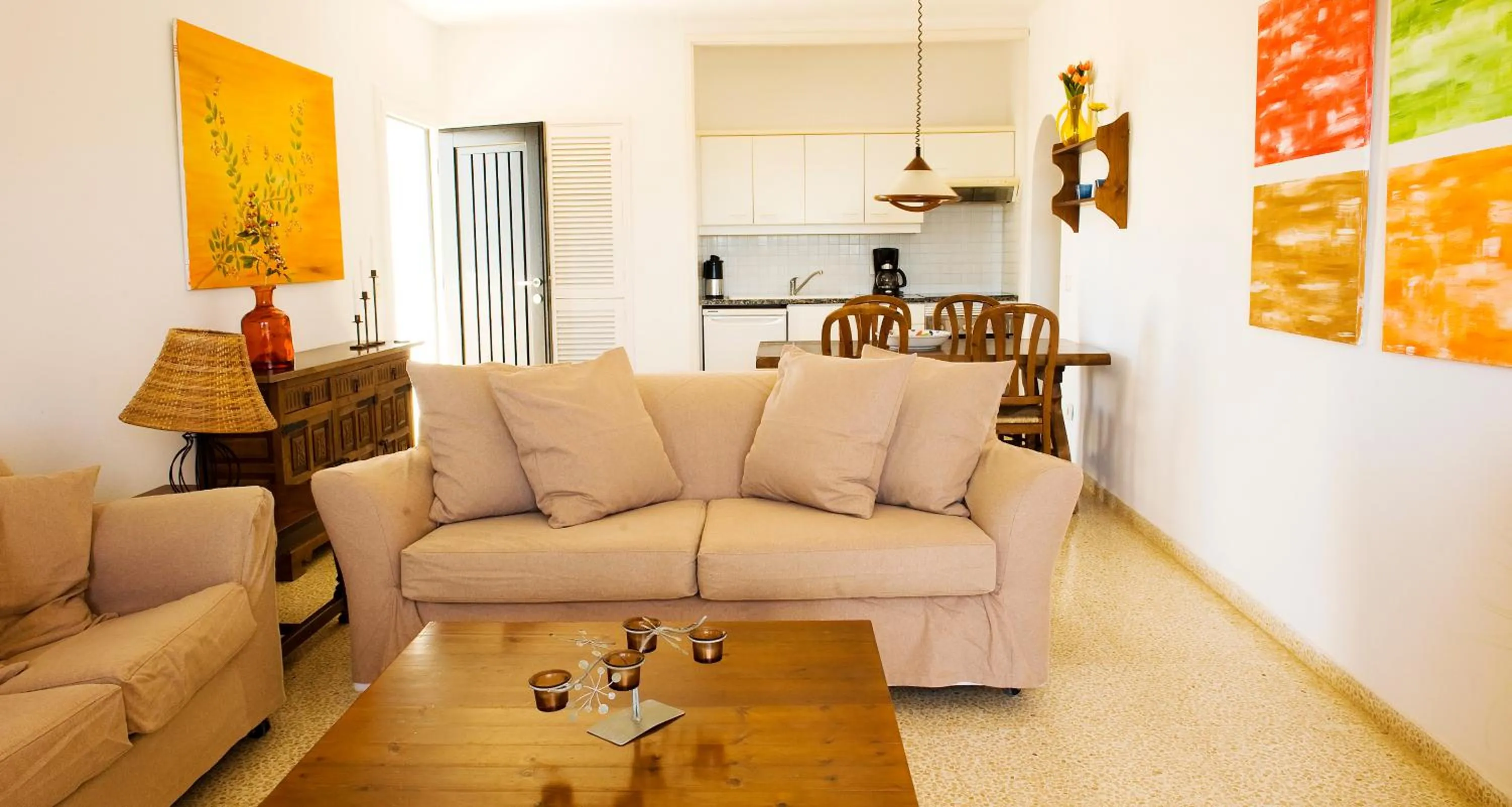 Living room in Apartamentos Parque Mar