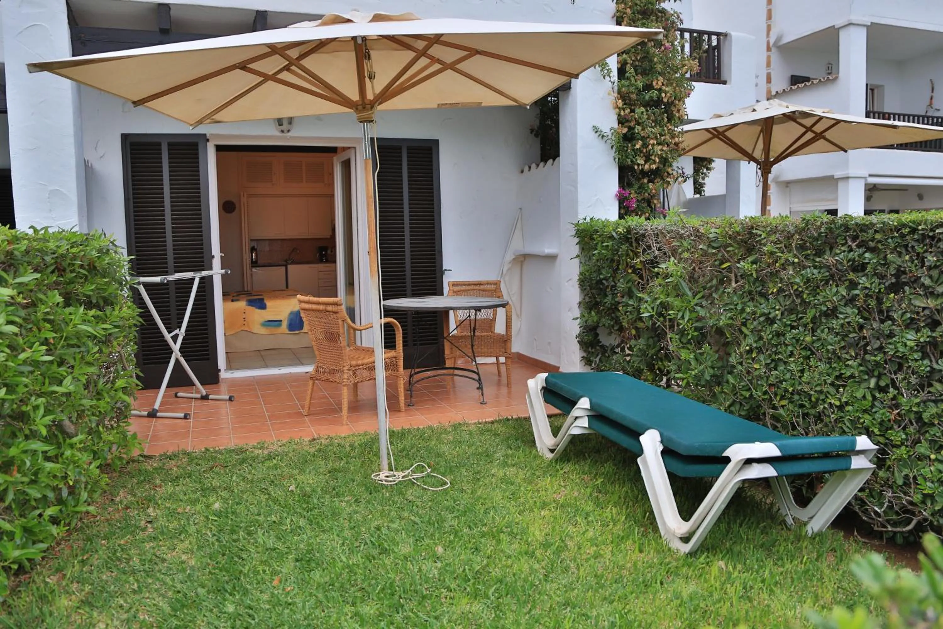 Garden in Apartamentos Parque Mar