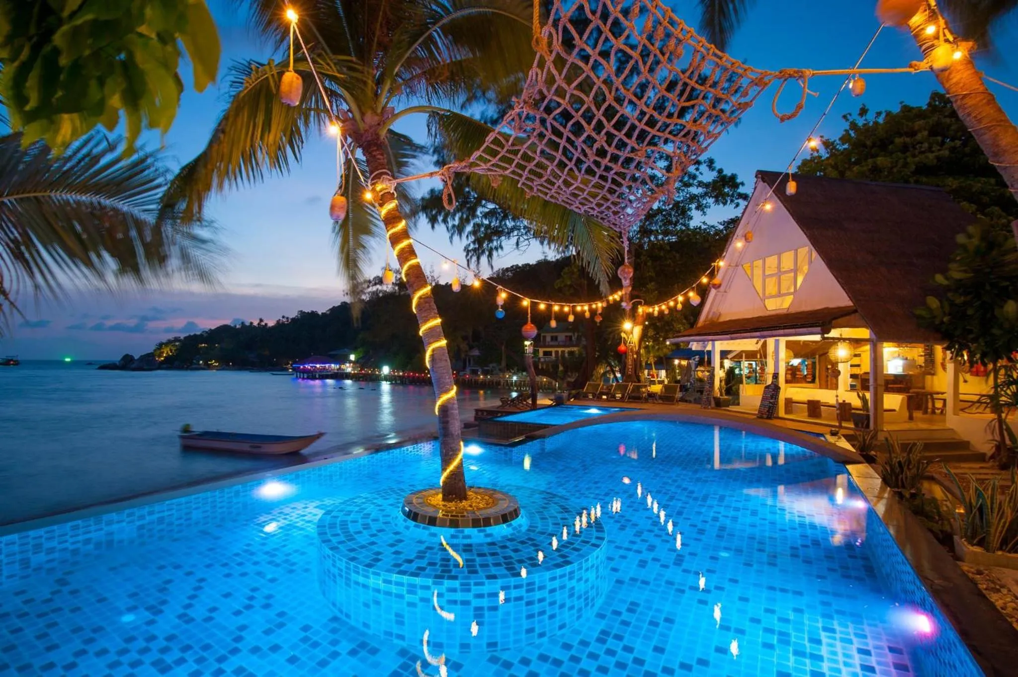 Pool view in Fisherman Koh Tao
