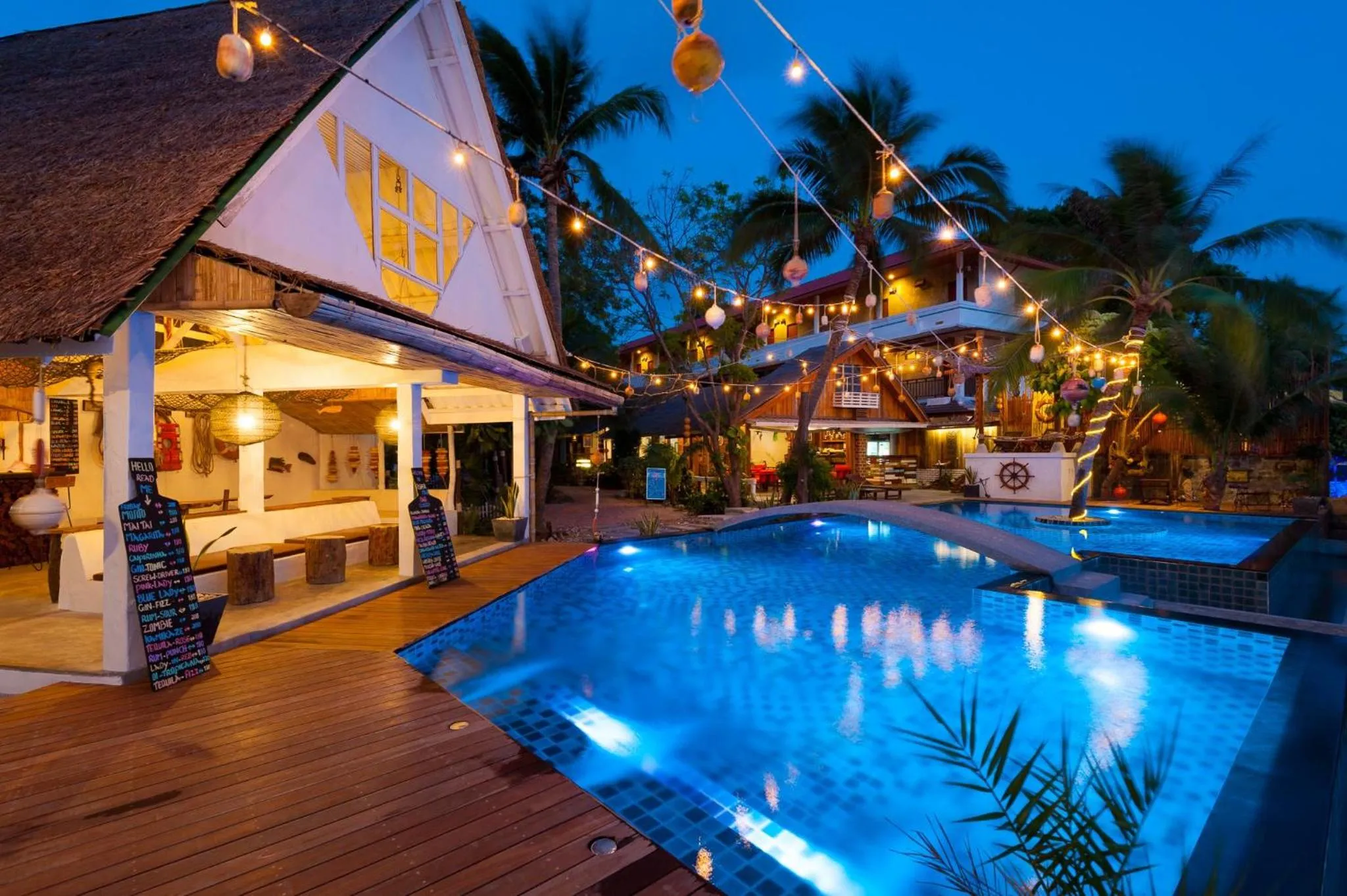 Night in Fisherman Koh Tao