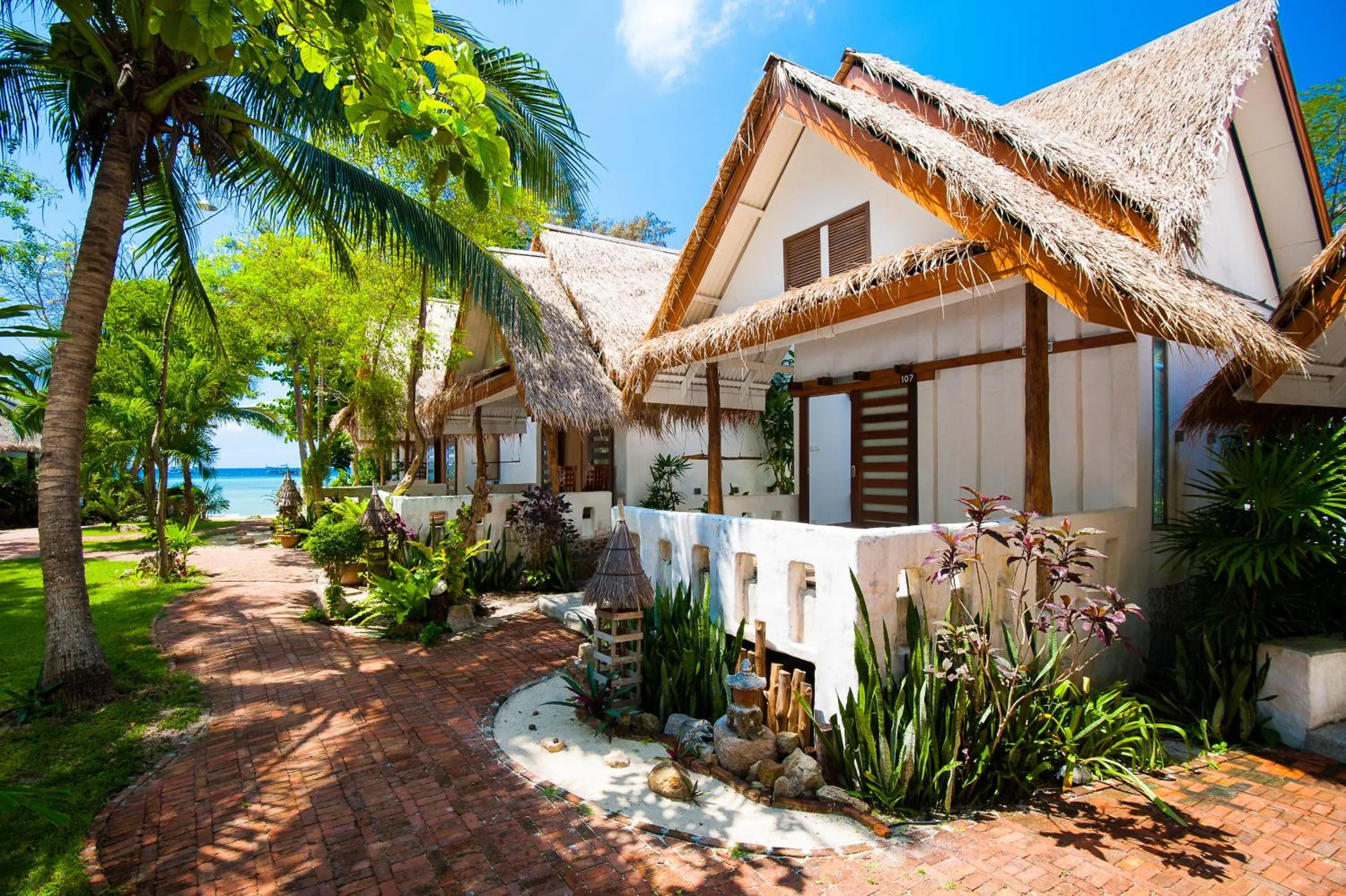 Garden view in Fisherman Koh Tao