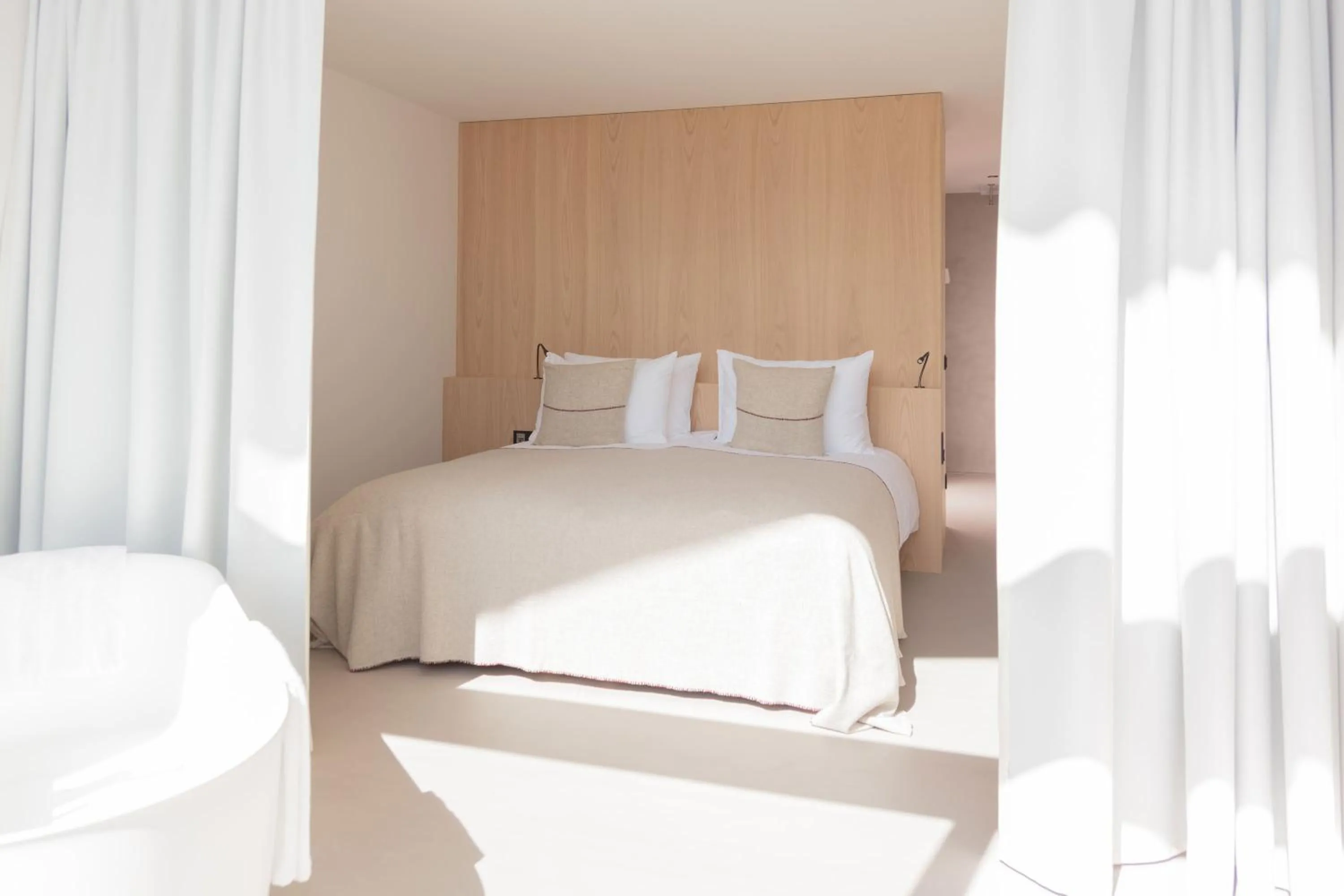 Bed in Schgaguler Hotel