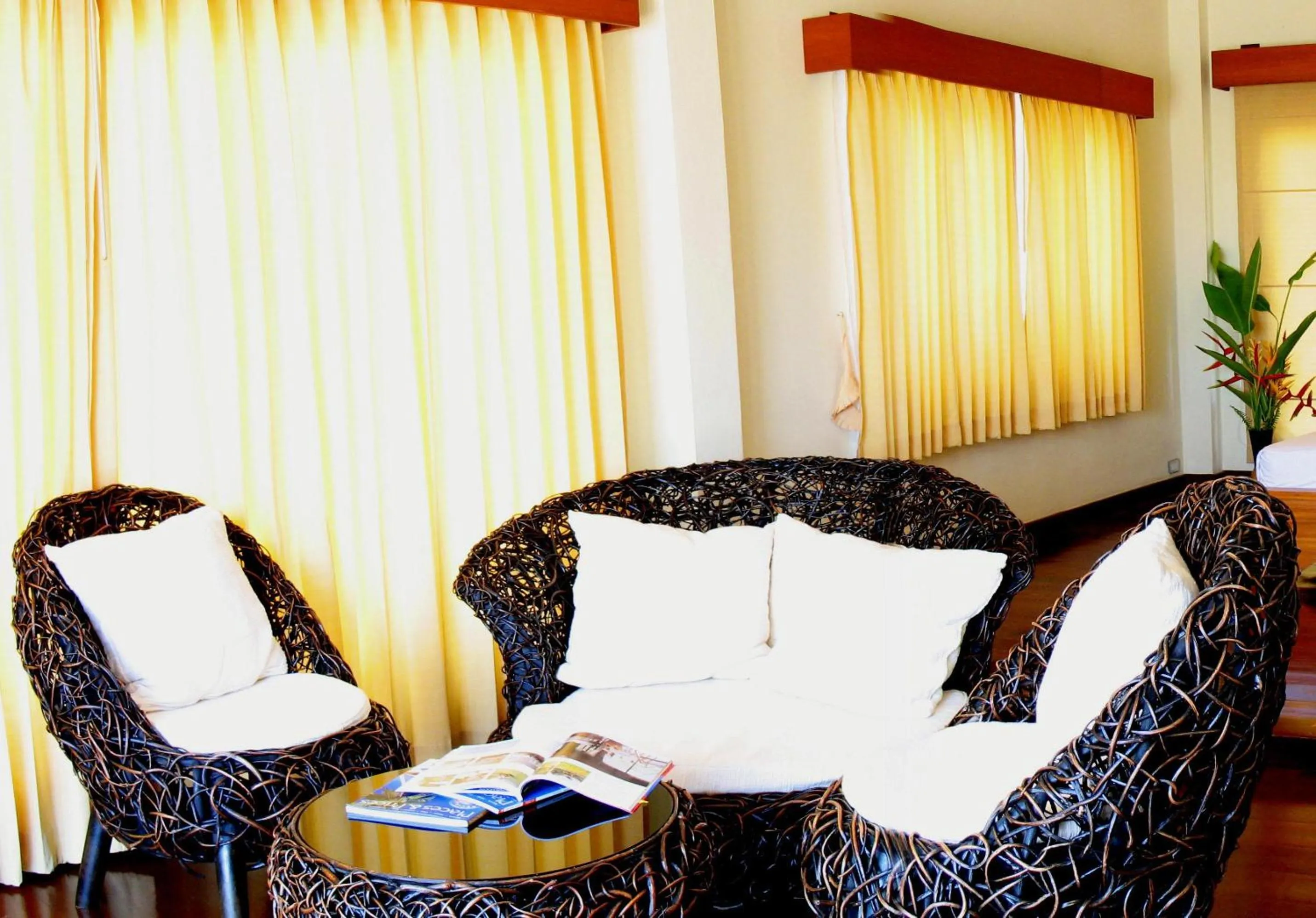 Seating area in Phangka Paradise Resort