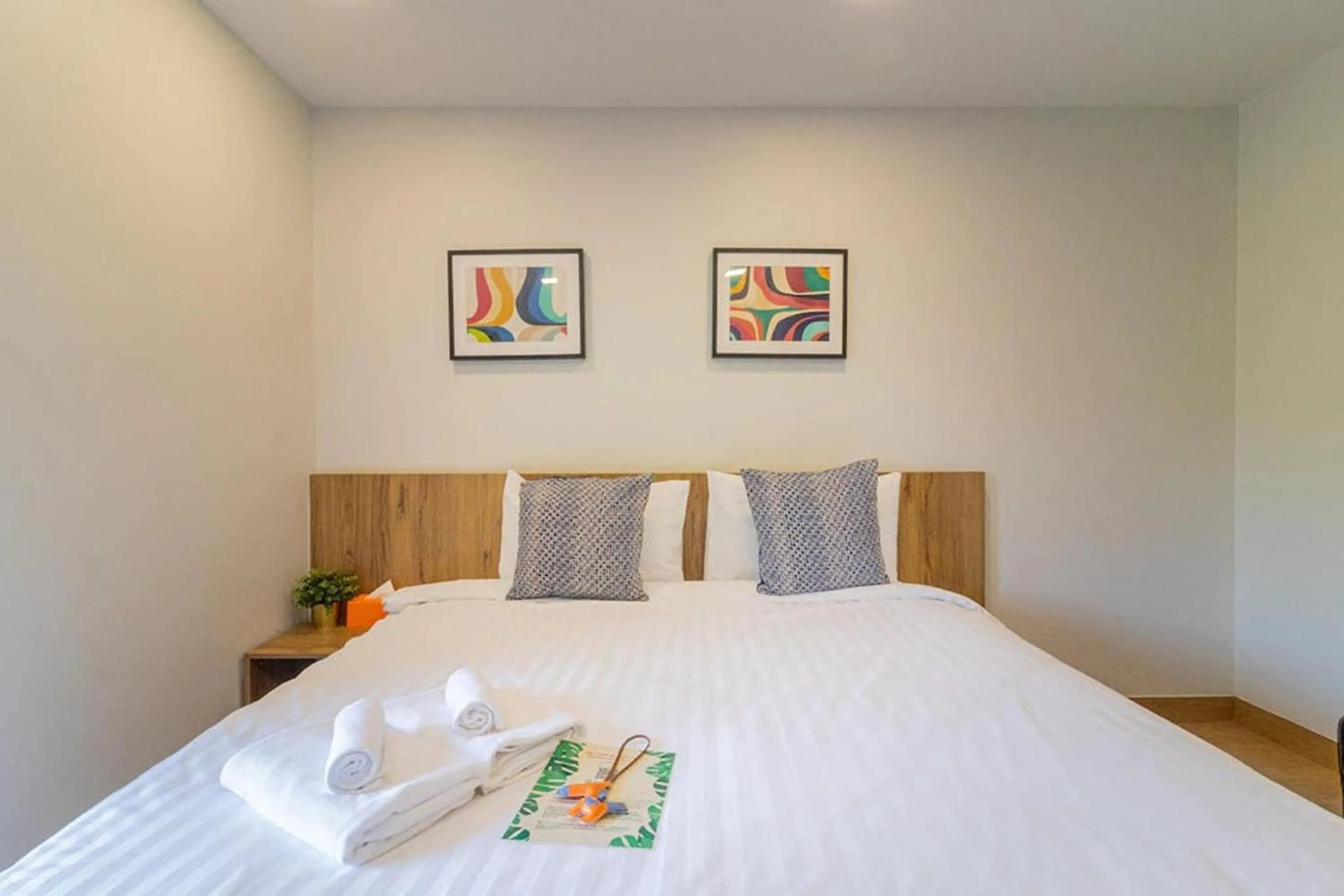 Bed in Casa Luxe Hotel and Resident