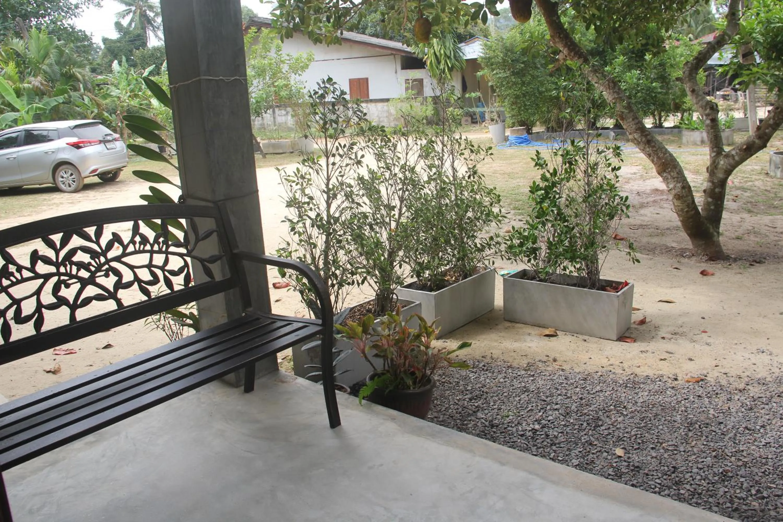 Patio in Yangyai Garden Lodge