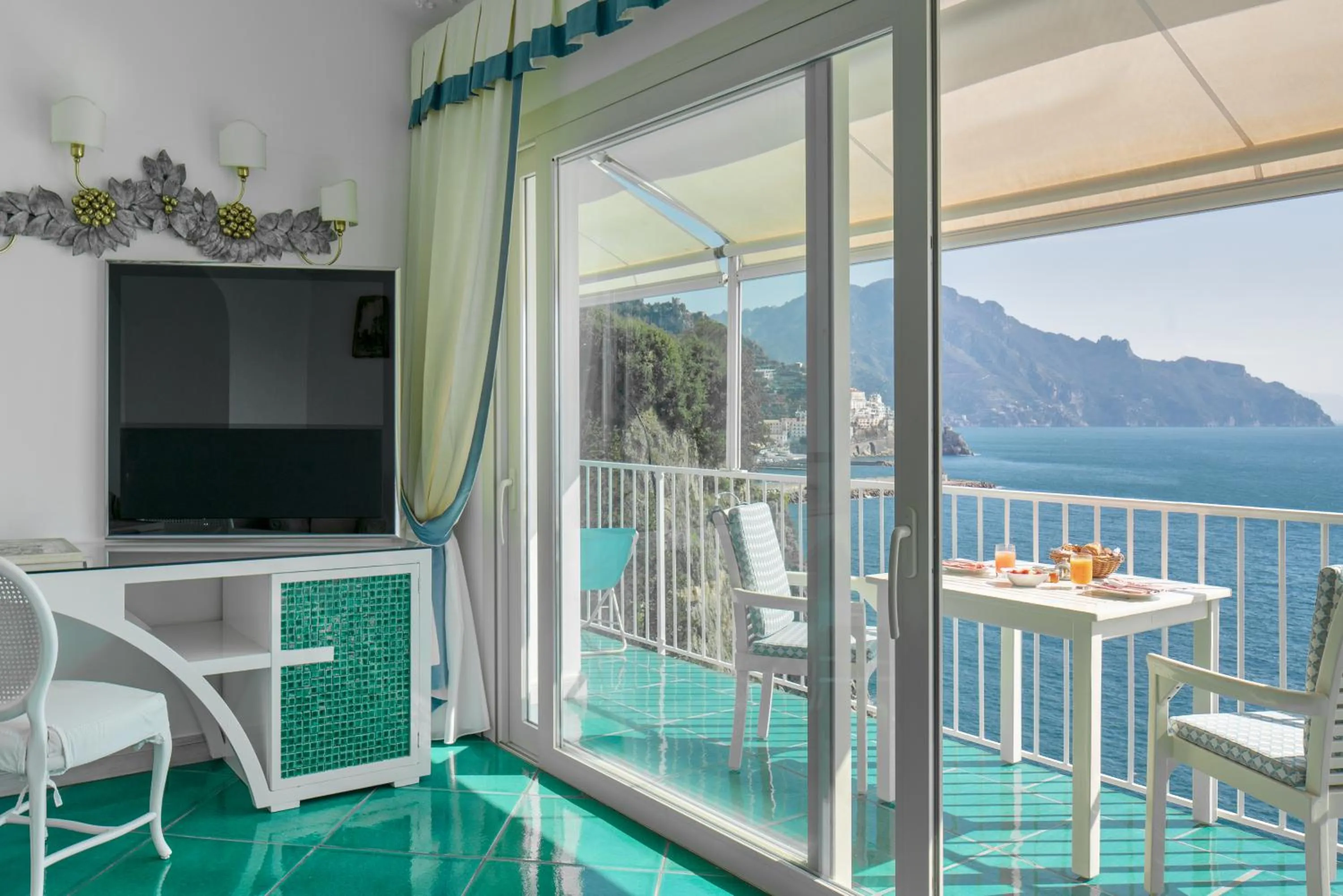 Balcony/Terrace in Hotel Santa Caterina