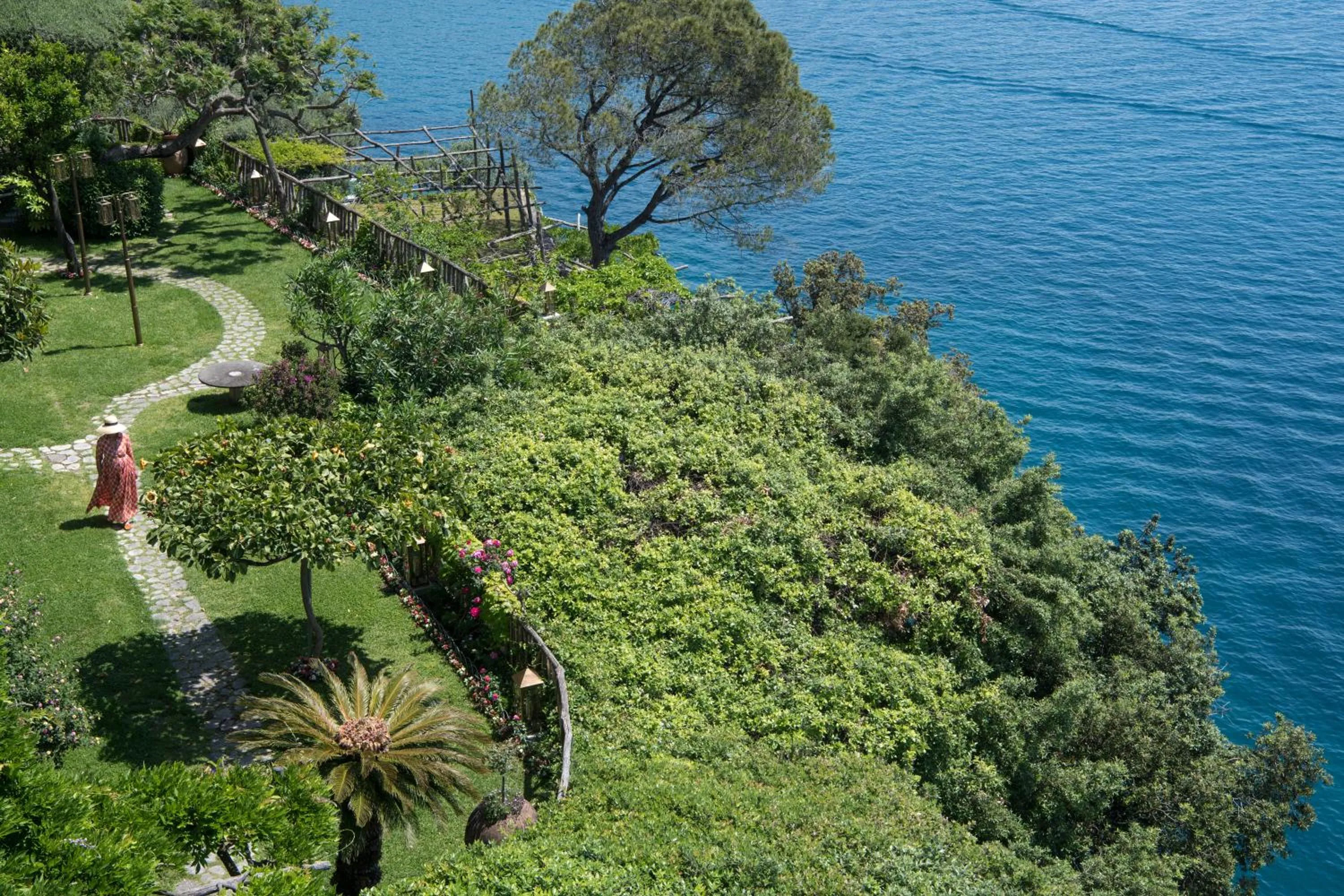 Garden in Hotel Santa Caterina