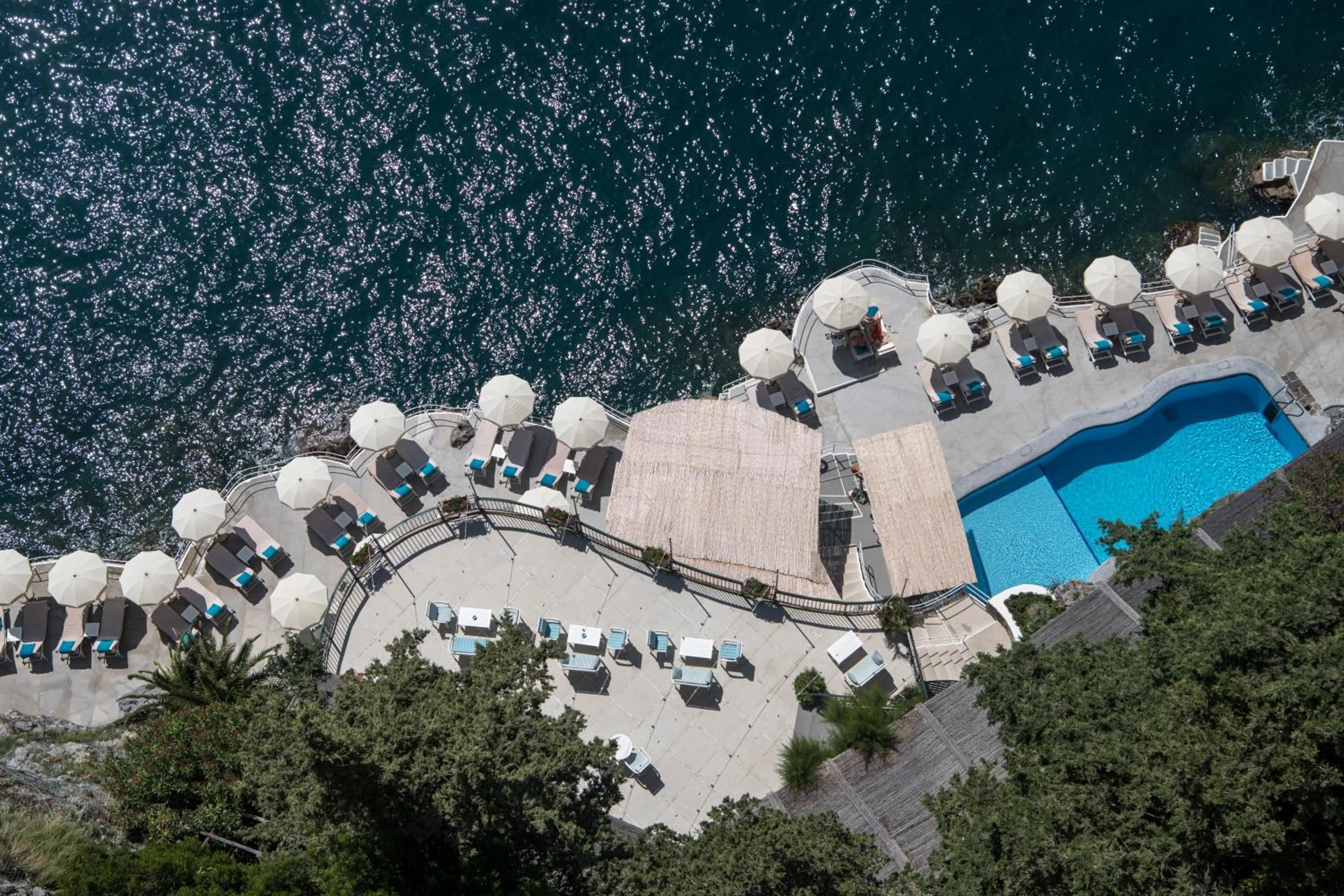 Bird's eye view in Hotel Santa Caterina