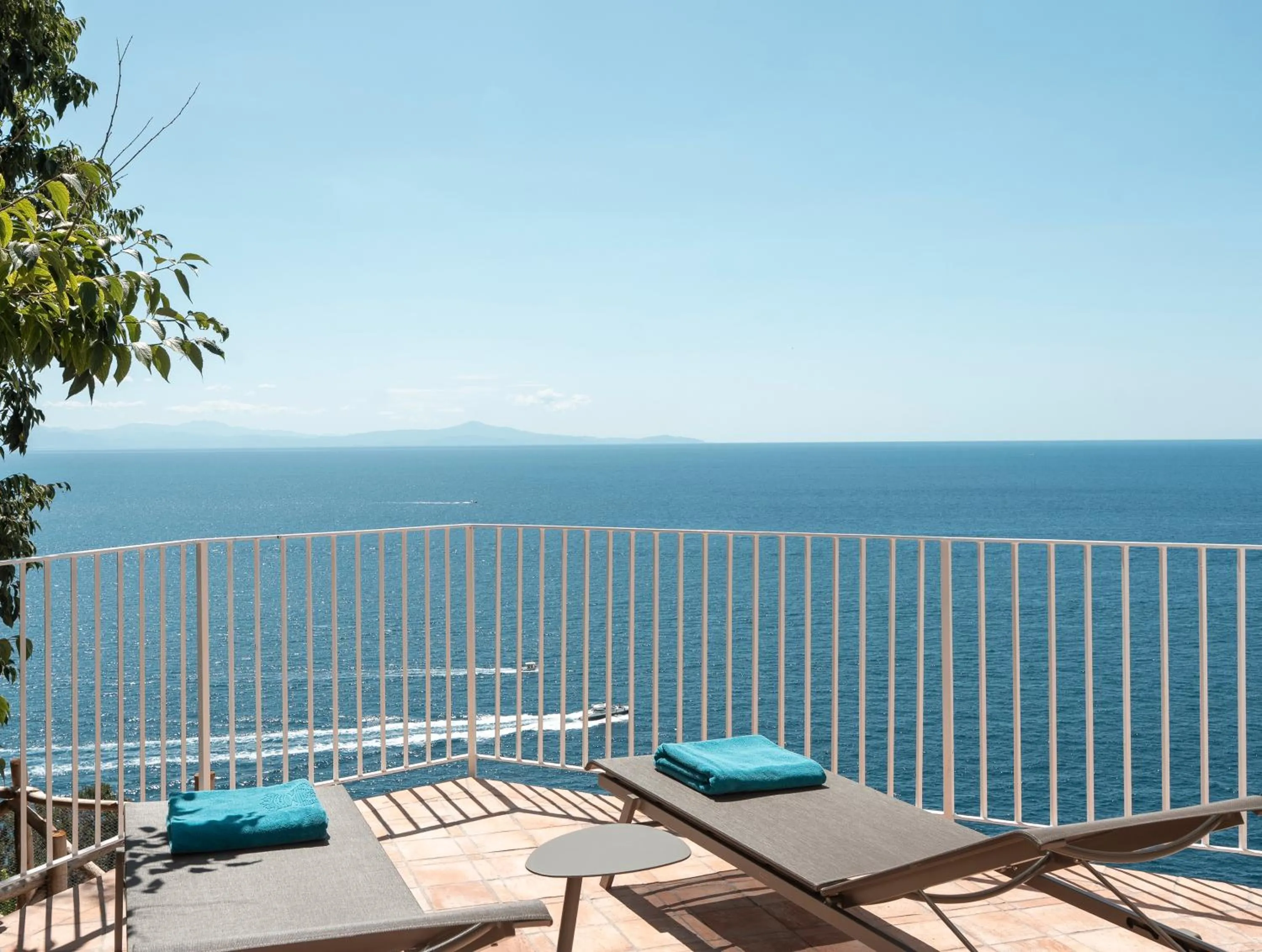 Balcony/Terrace in Hotel Santa Caterina