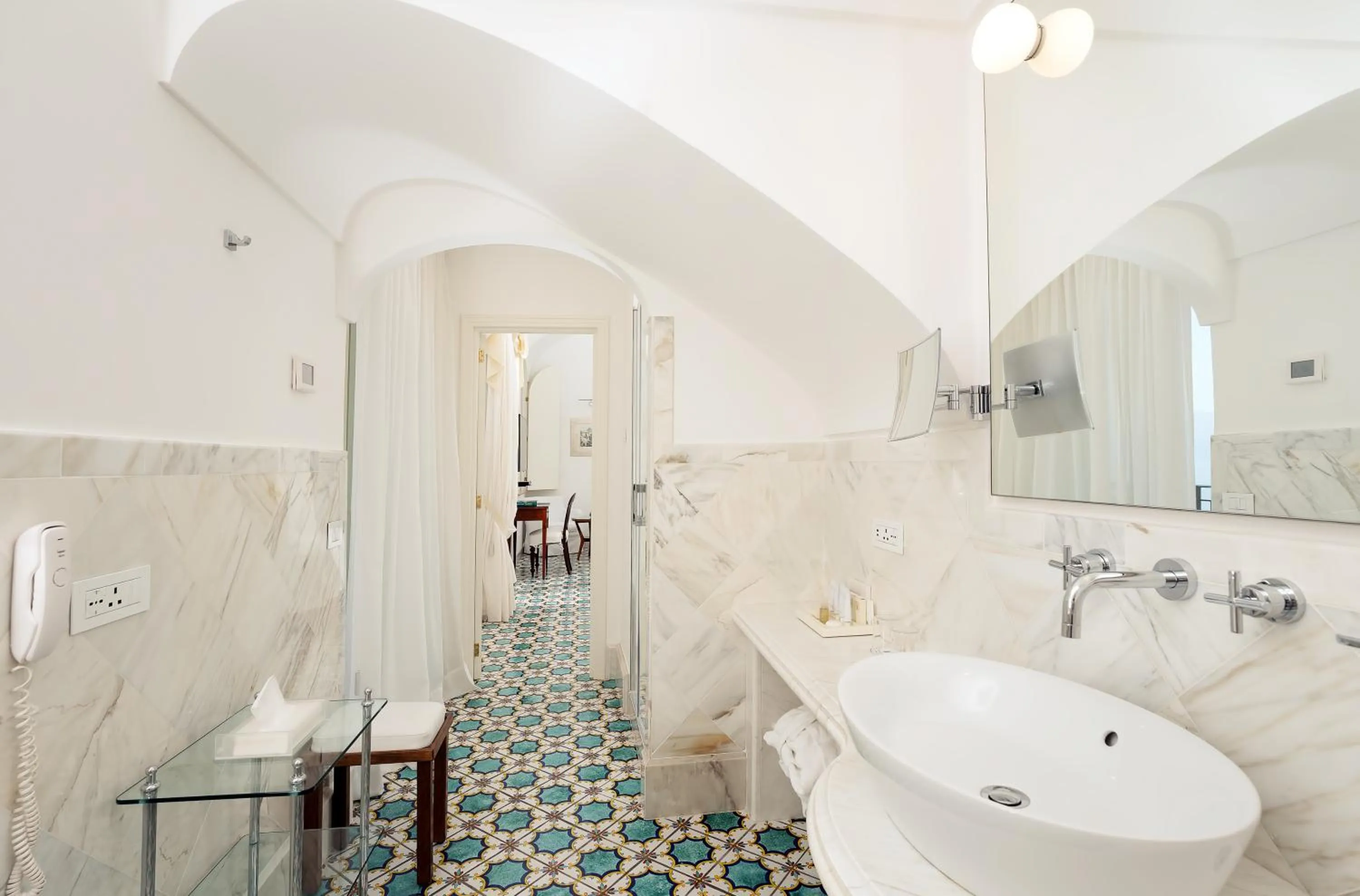 Bathroom in Hotel Santa Caterina