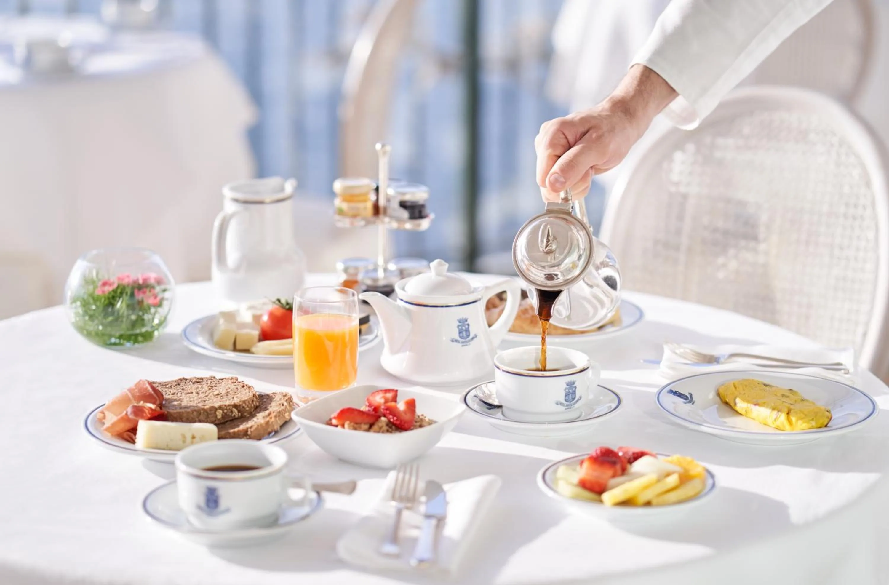 Breakfast in Hotel Santa Caterina