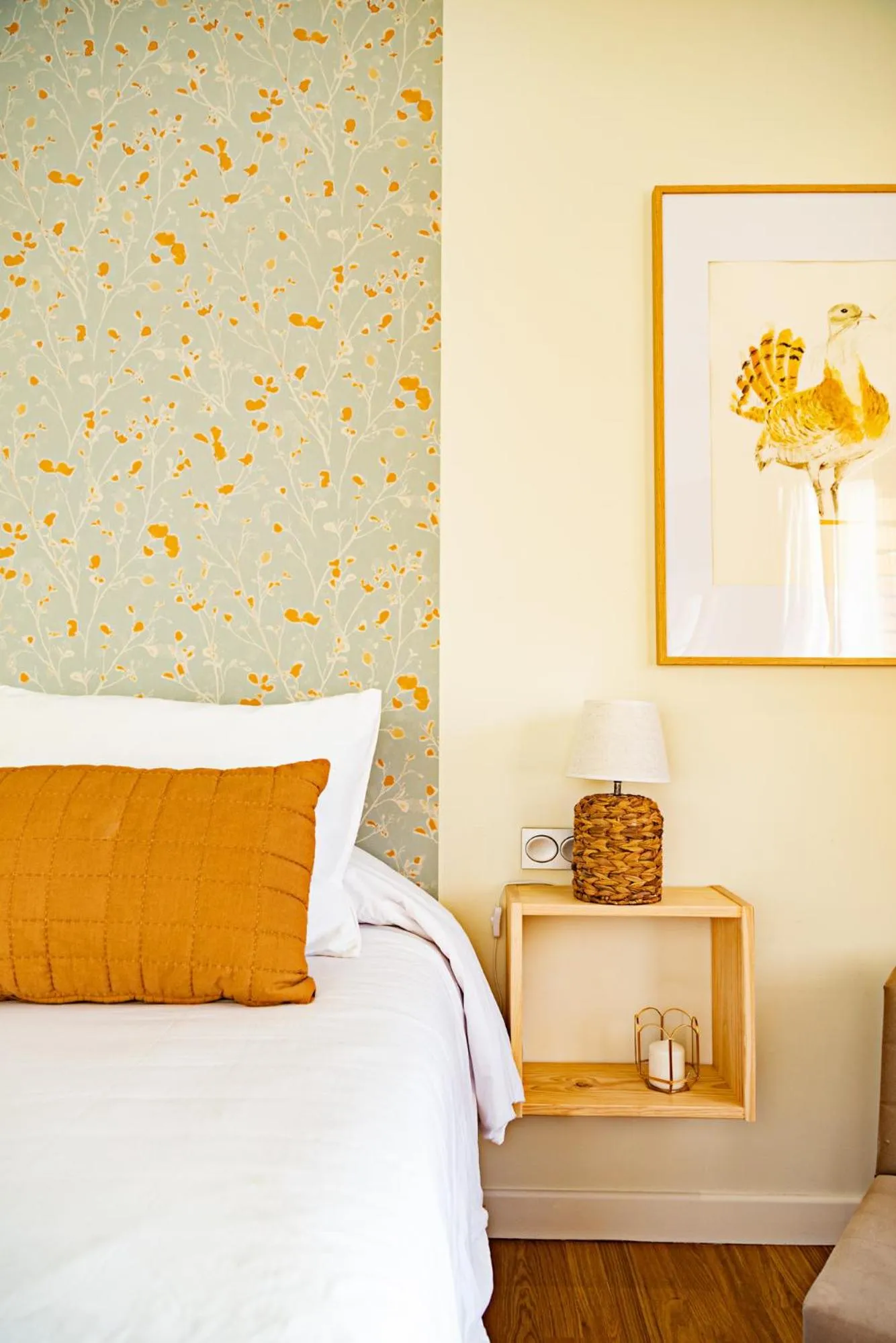 Bed in Eco-Hotel Doña Mayor