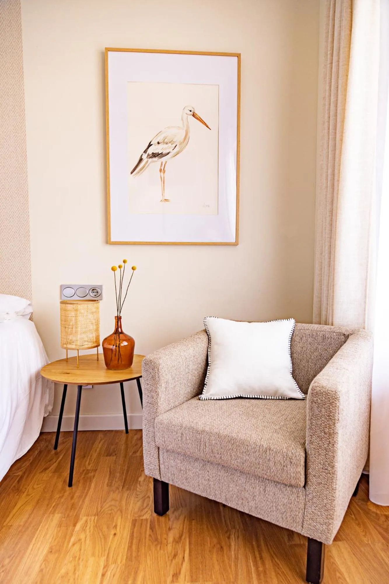 Seating area in Eco-Hotel Doña Mayor