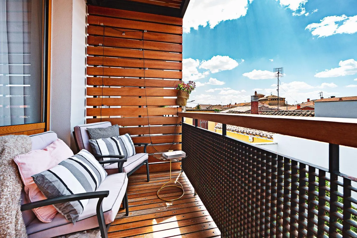 Balcony/Terrace in Eco-Hotel Doña Mayor