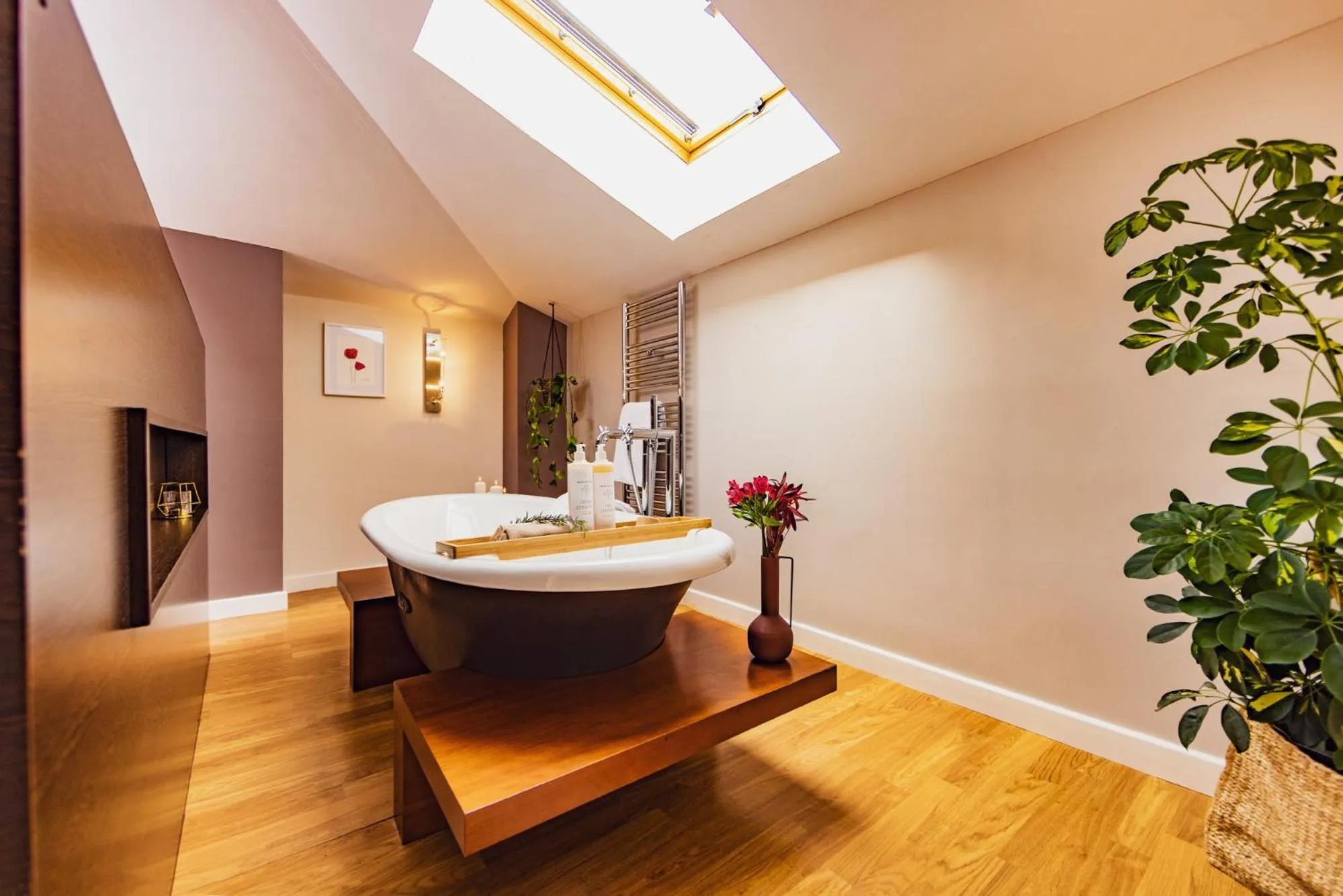 Bath in Eco-Hotel Doña Mayor