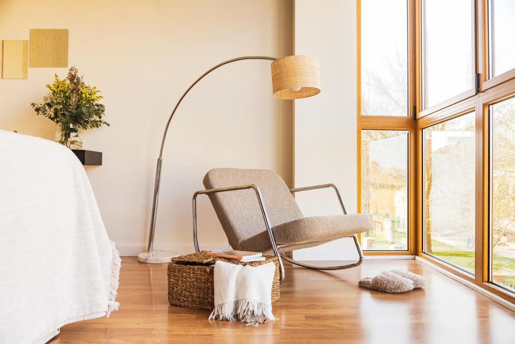 Seating area in Eco-Hotel Doña Mayor