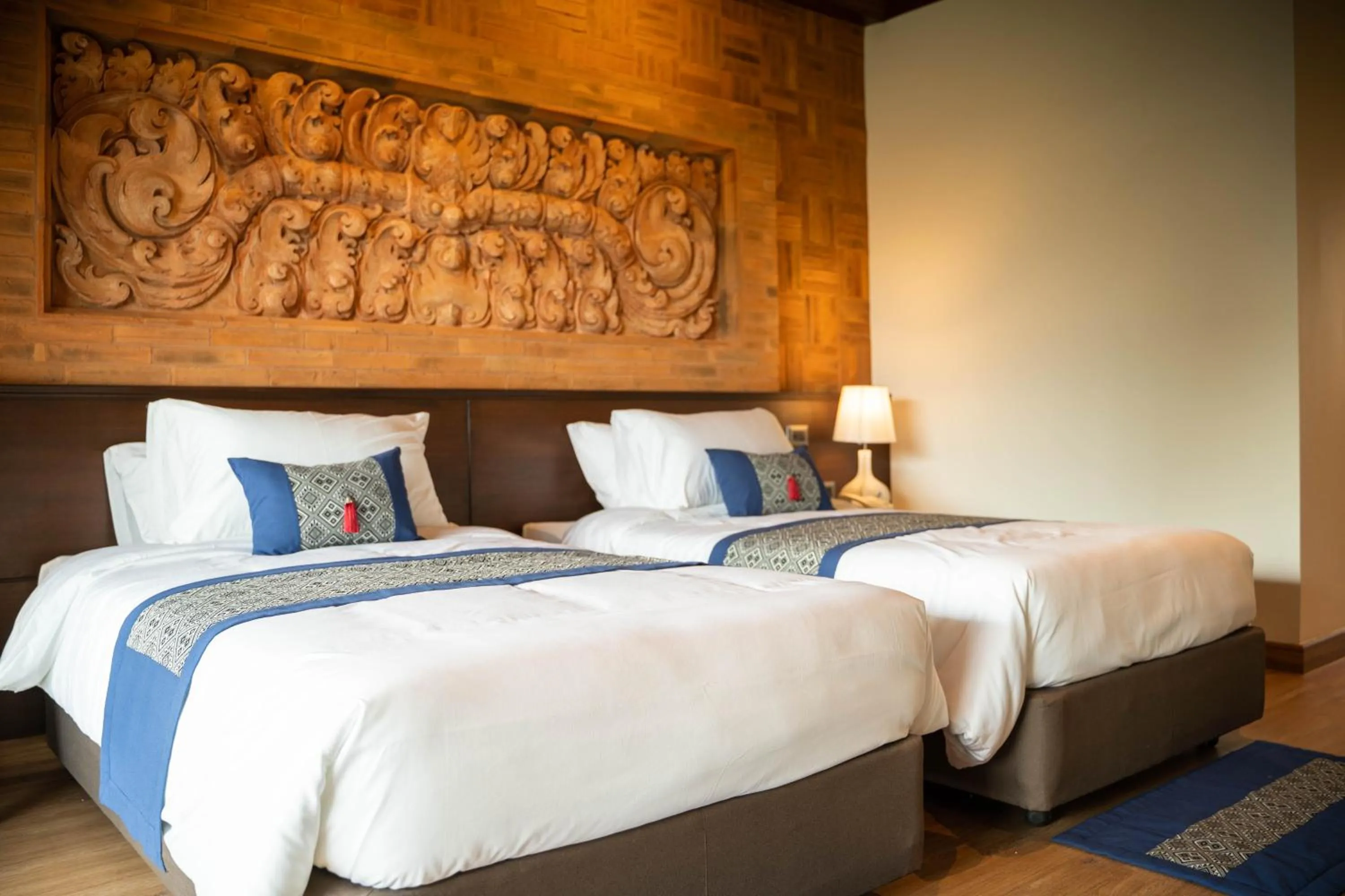 Bedroom, Bed in Phor Liang Meun Terracotta Arts