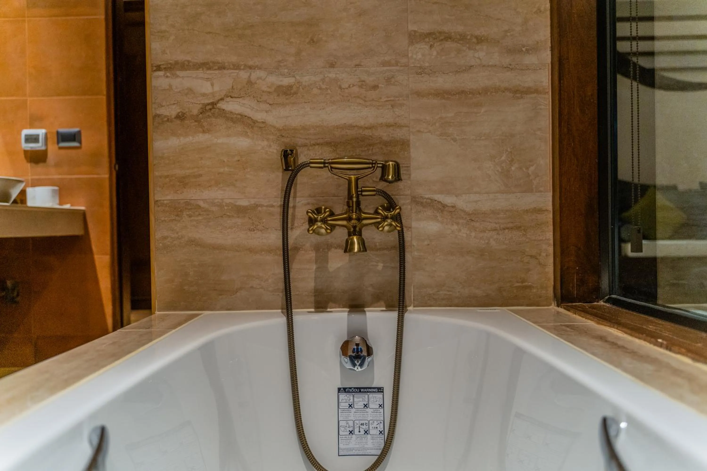 Shower in Phor Liang Meun Terracotta Arts