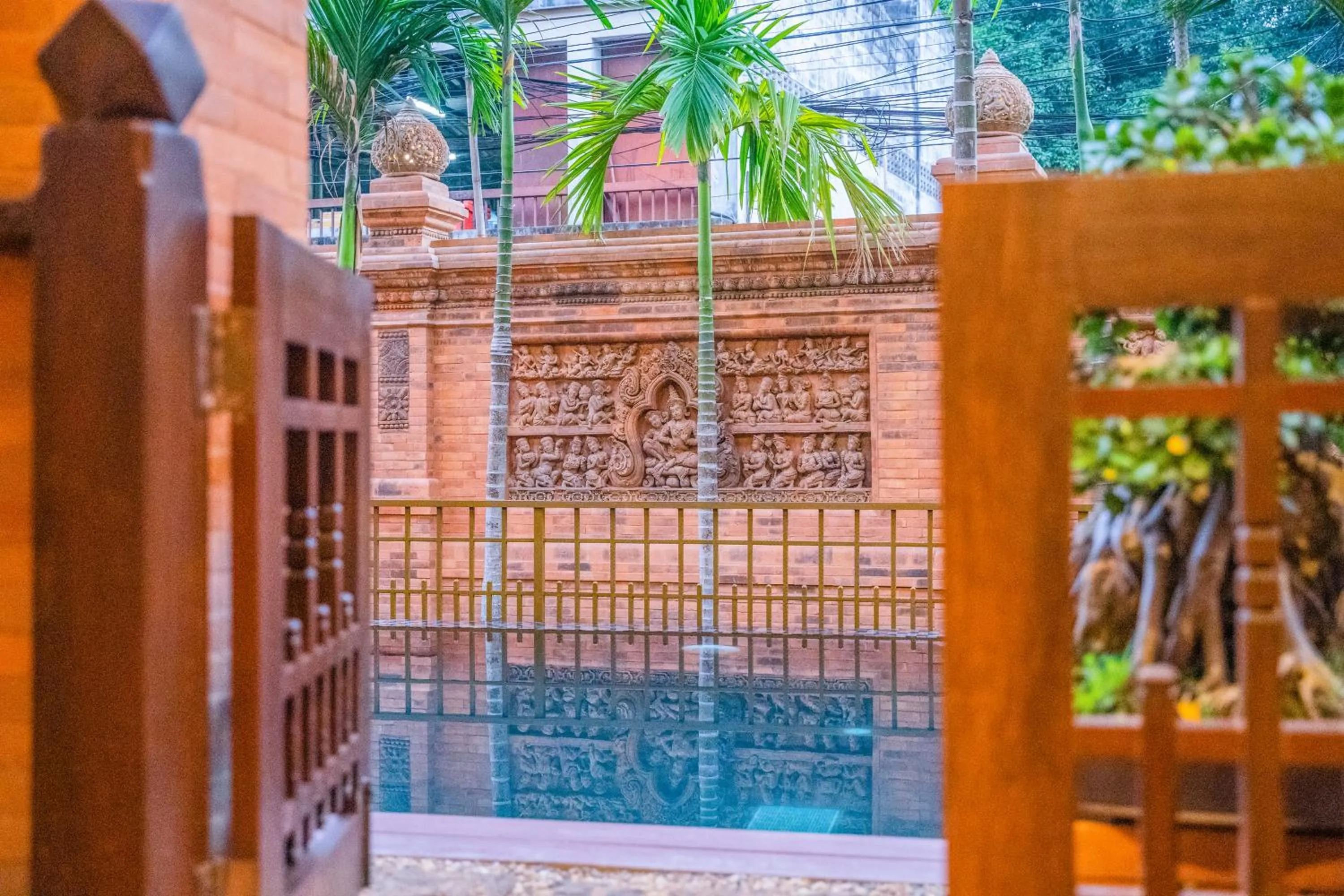 Swimming pool in Phor Liang Meun Terracotta Arts